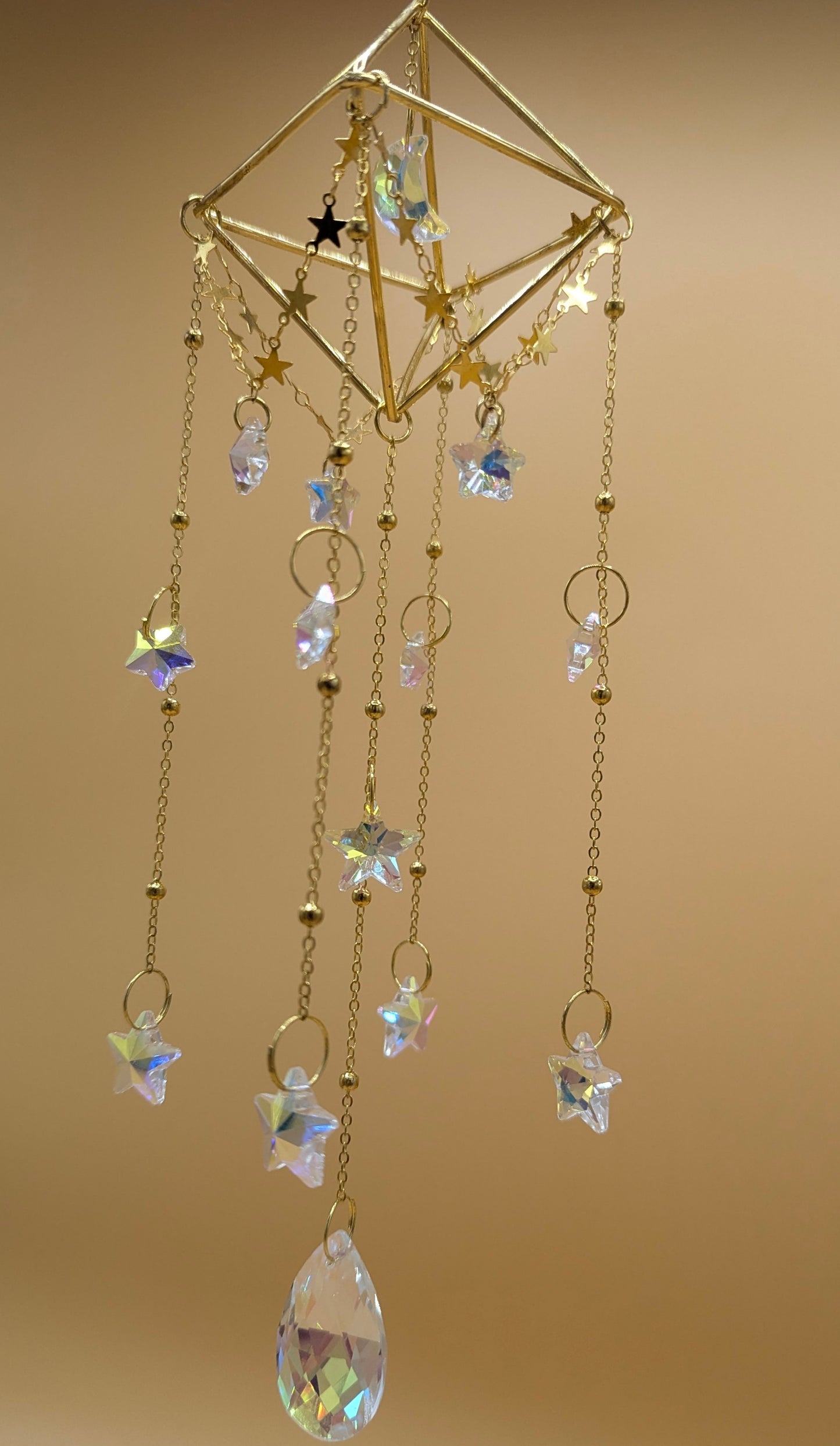 Chandelier Crystal Prism Suncatcher Decor