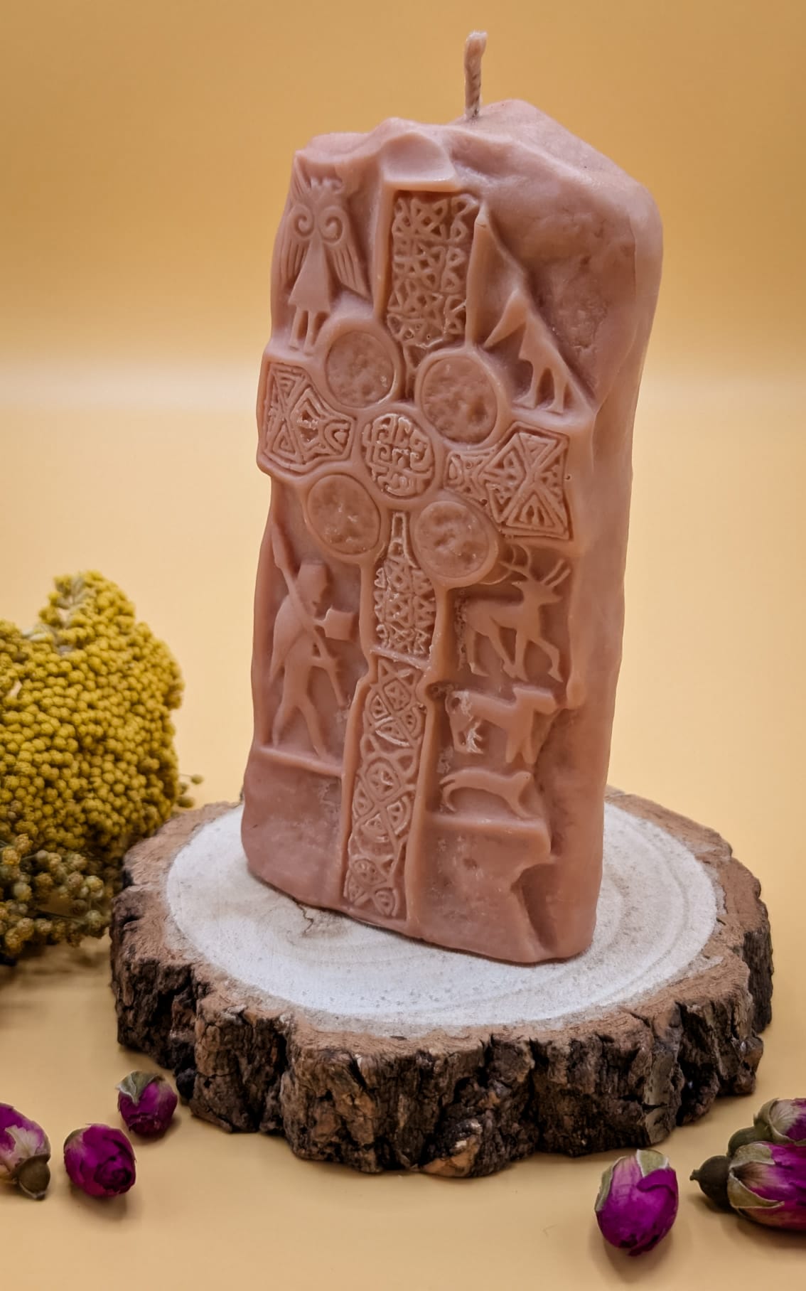 "Wee Eassie" Pictish Stone Candle