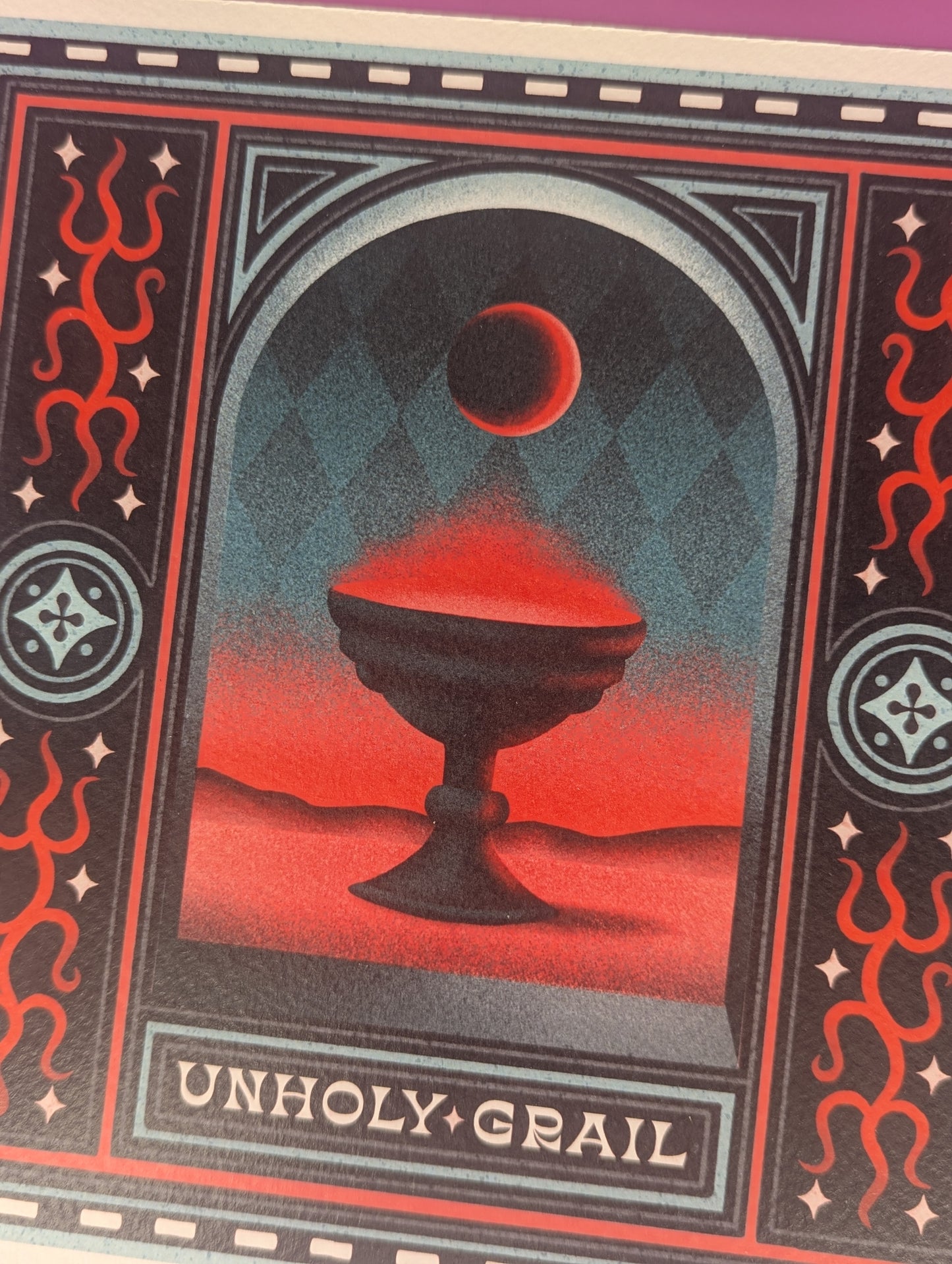 “Unholy Grail” - Print by Abigail Salvesen