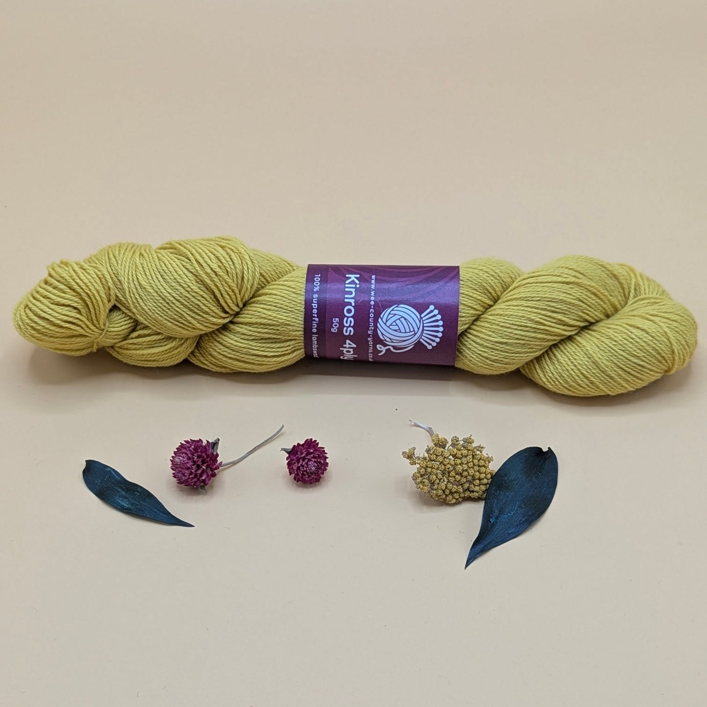 Kinross 4 Ply Yarn - Gorse