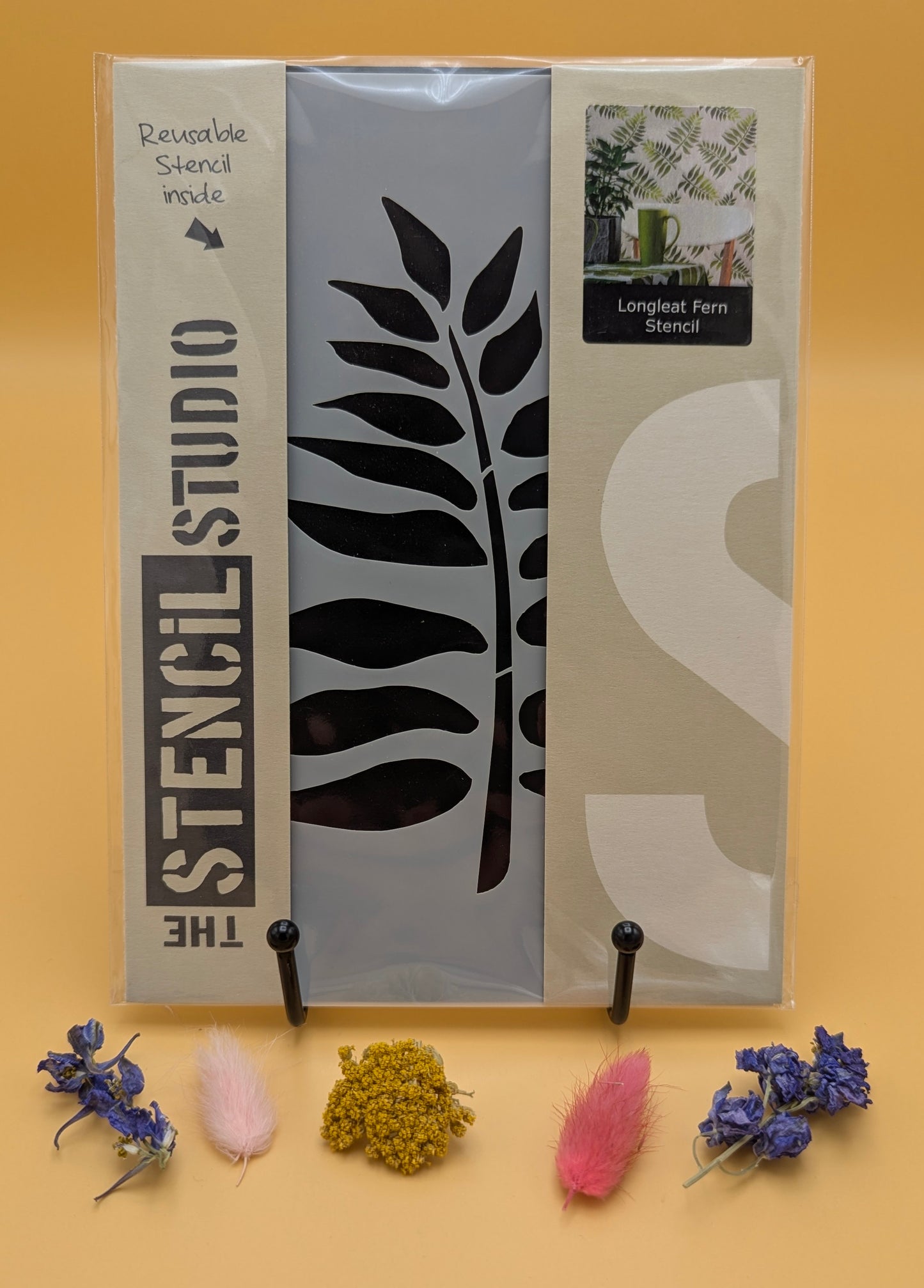 Longleat Fern Stencil
