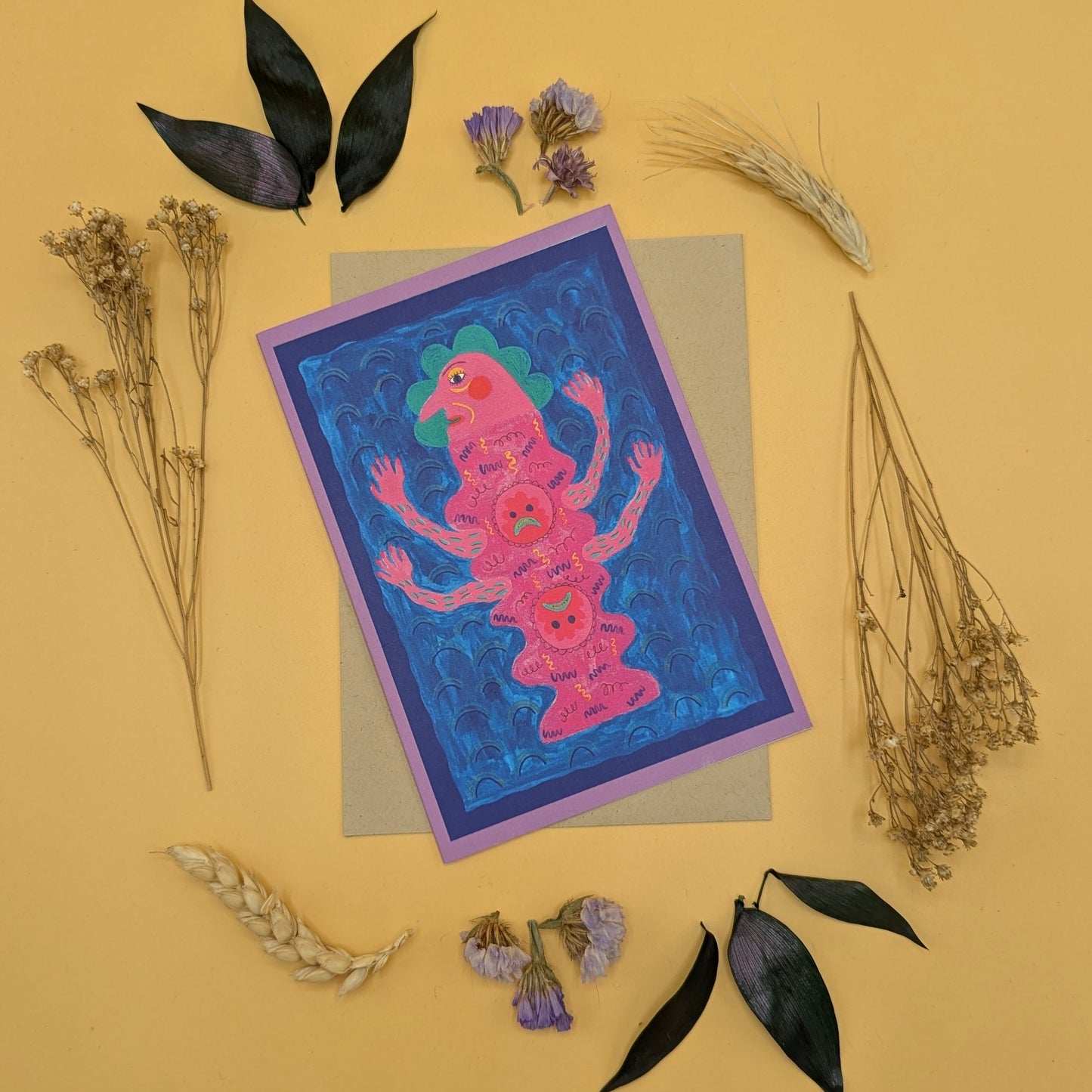 ‘Worm’ Greeting Card