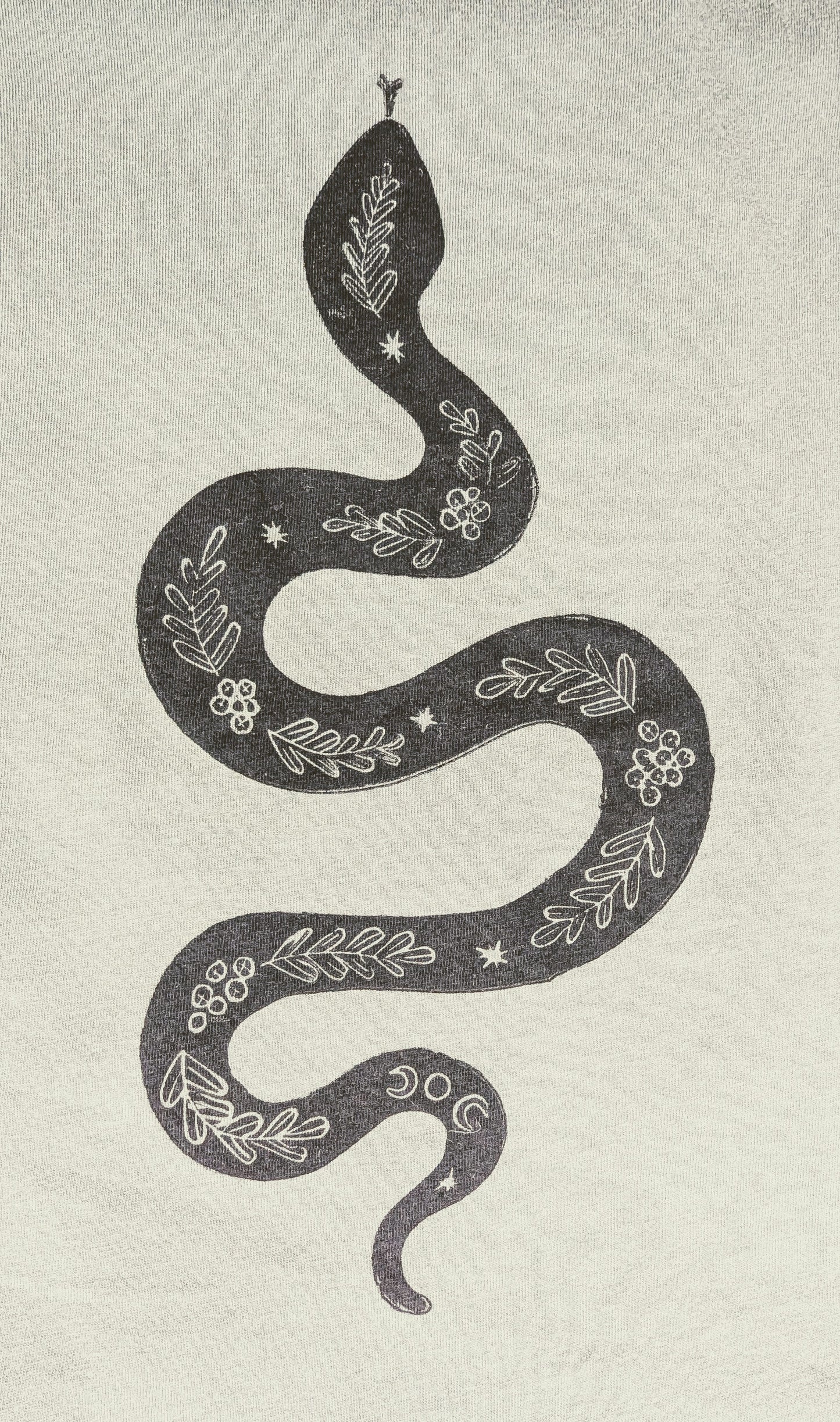 Sleeveless Snake Top