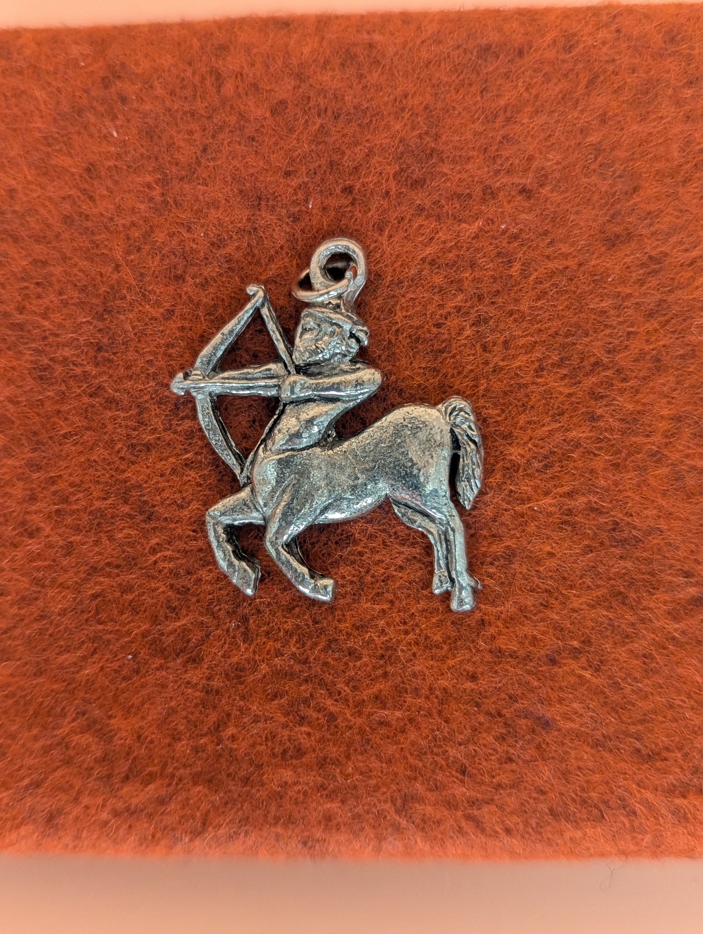 Pewter Sagittarius Charm