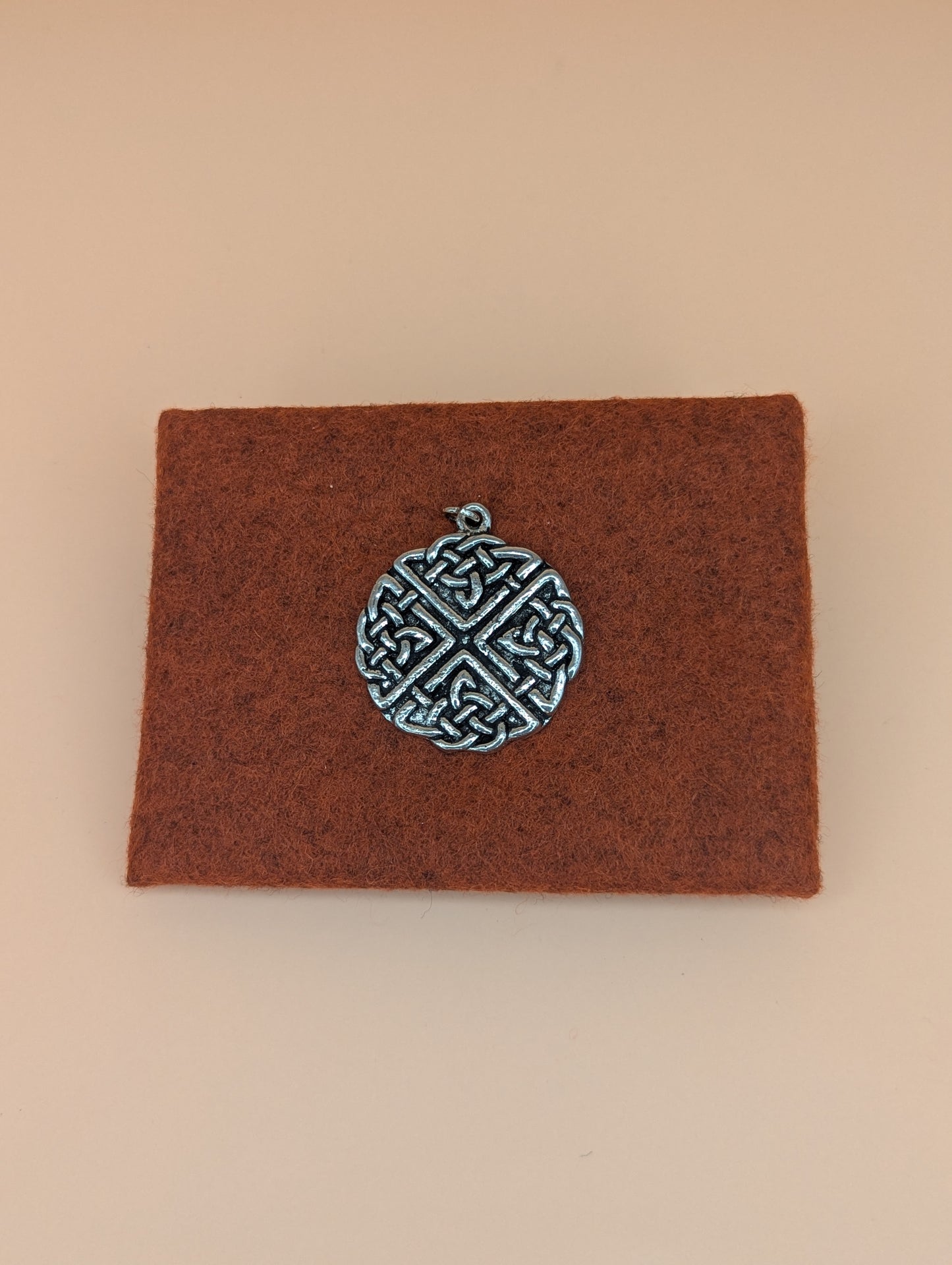 Pewter Large Celtic Knot Charm