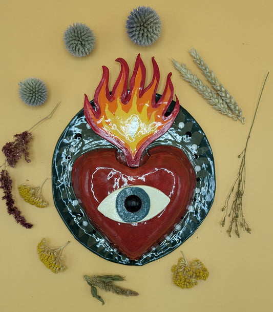 Green Eye (Good Luck) Vase