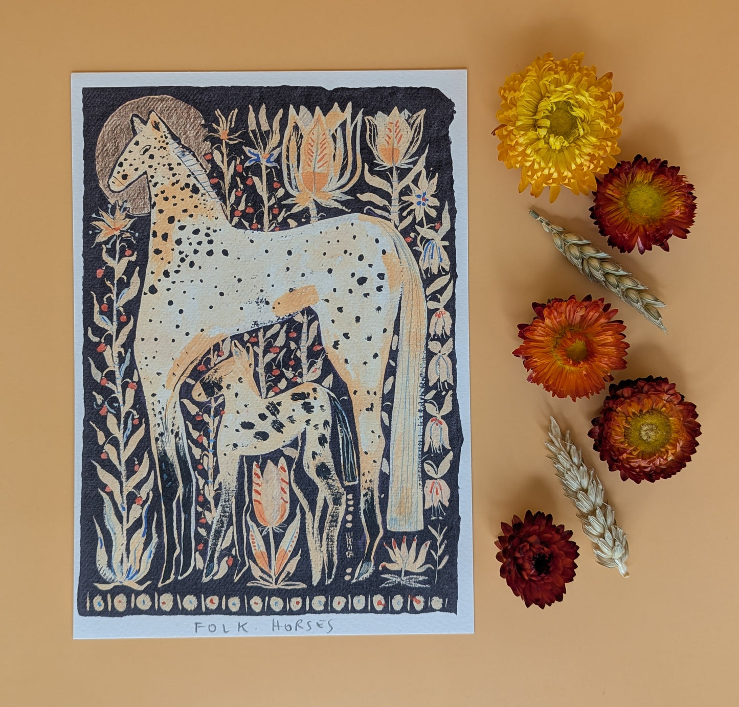 ‘Folk Horses’ by Ludovica Perosin
