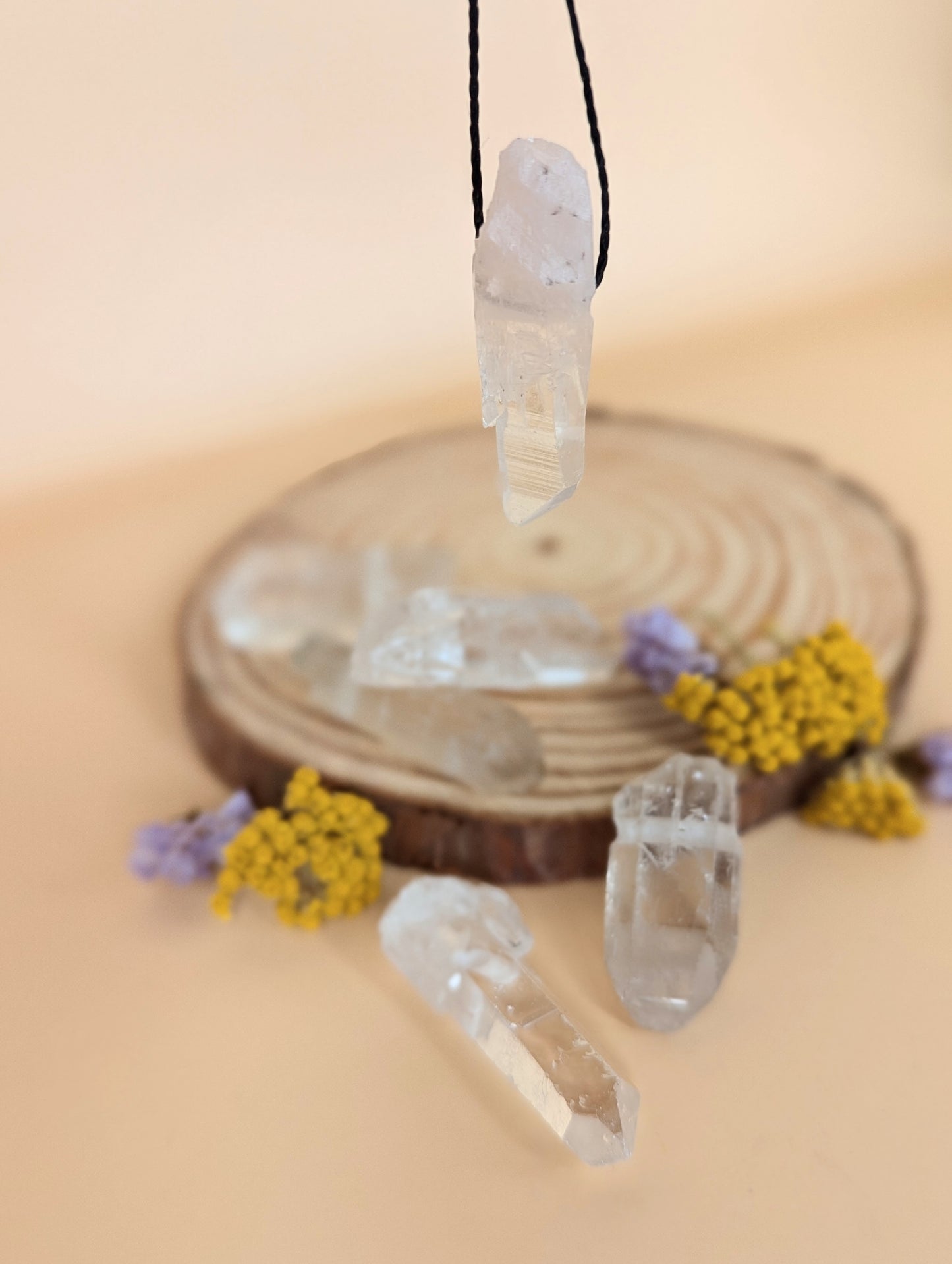 Clear Quartz Pendant (Workshops)