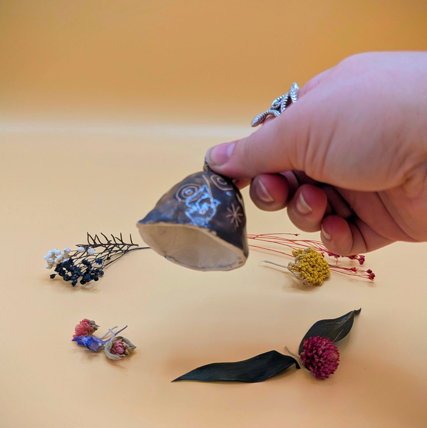 'Orkney Venus' Ceramic Candle Snuffer by Ciara Veronica Dunne