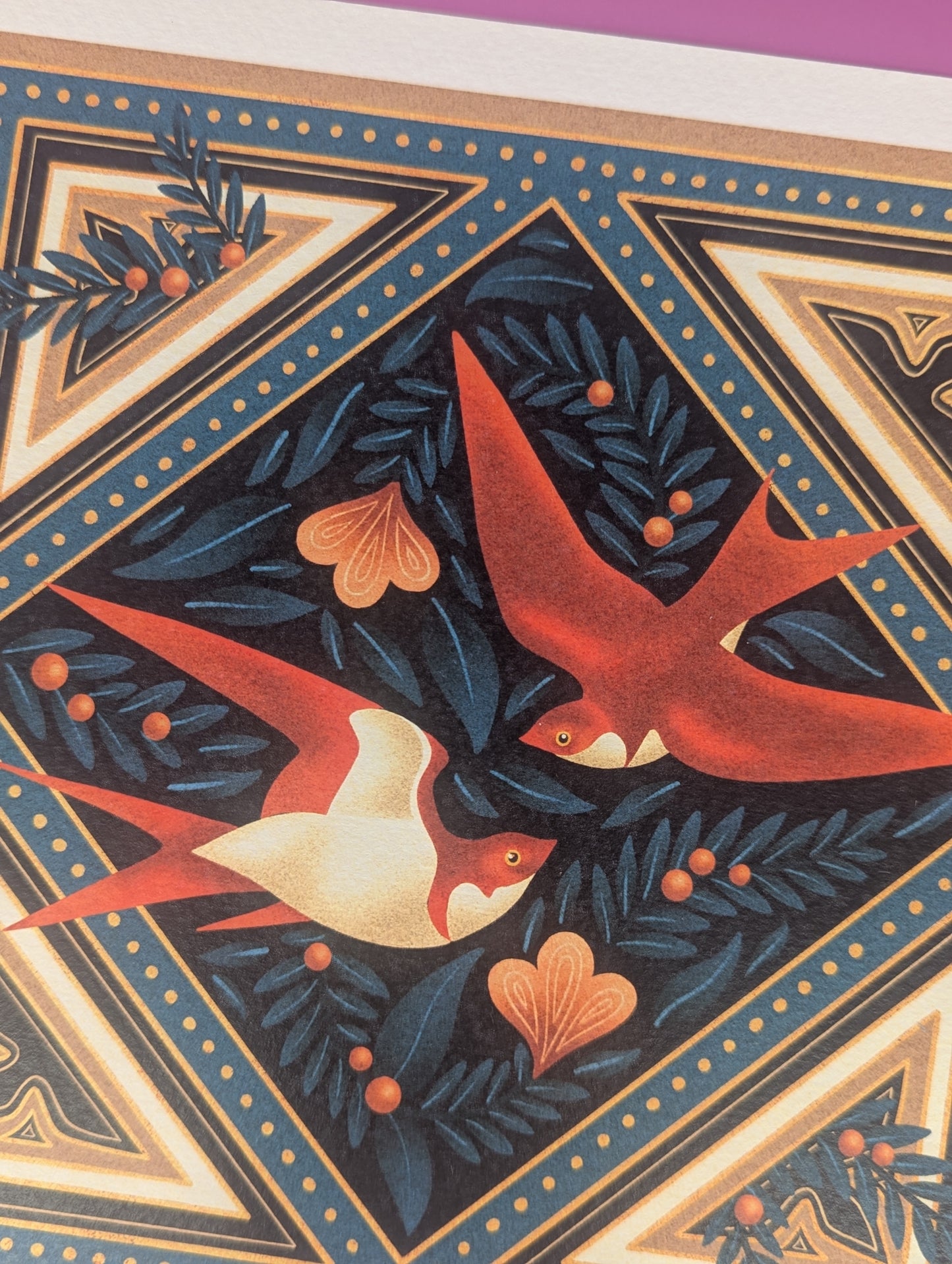 “Swallows” - Print by Abigail Salvesen