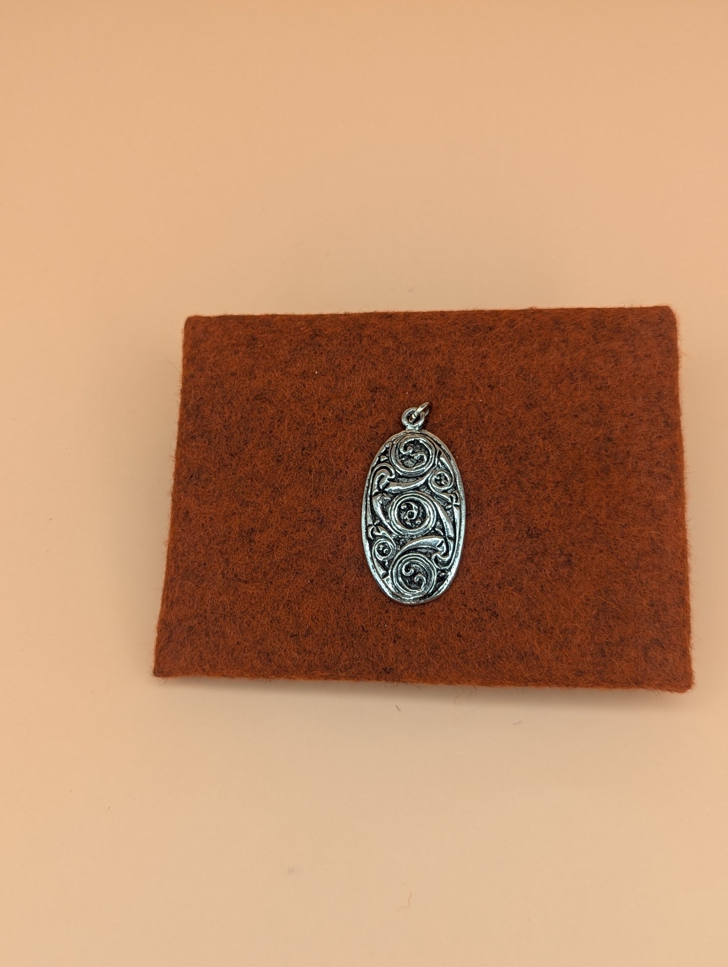 Pewter Celtic Shield Charm