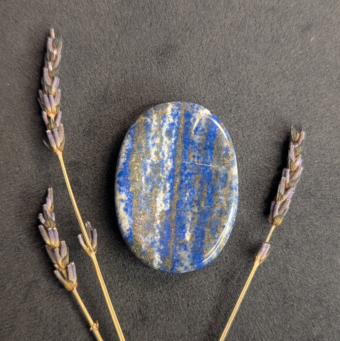 Lapis Lazuli Worry Stone