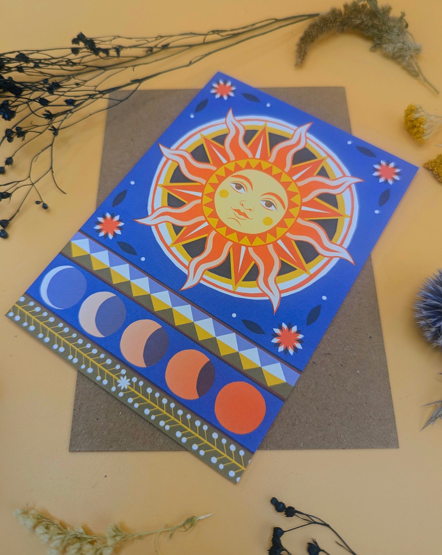 Sunbeam greetings card