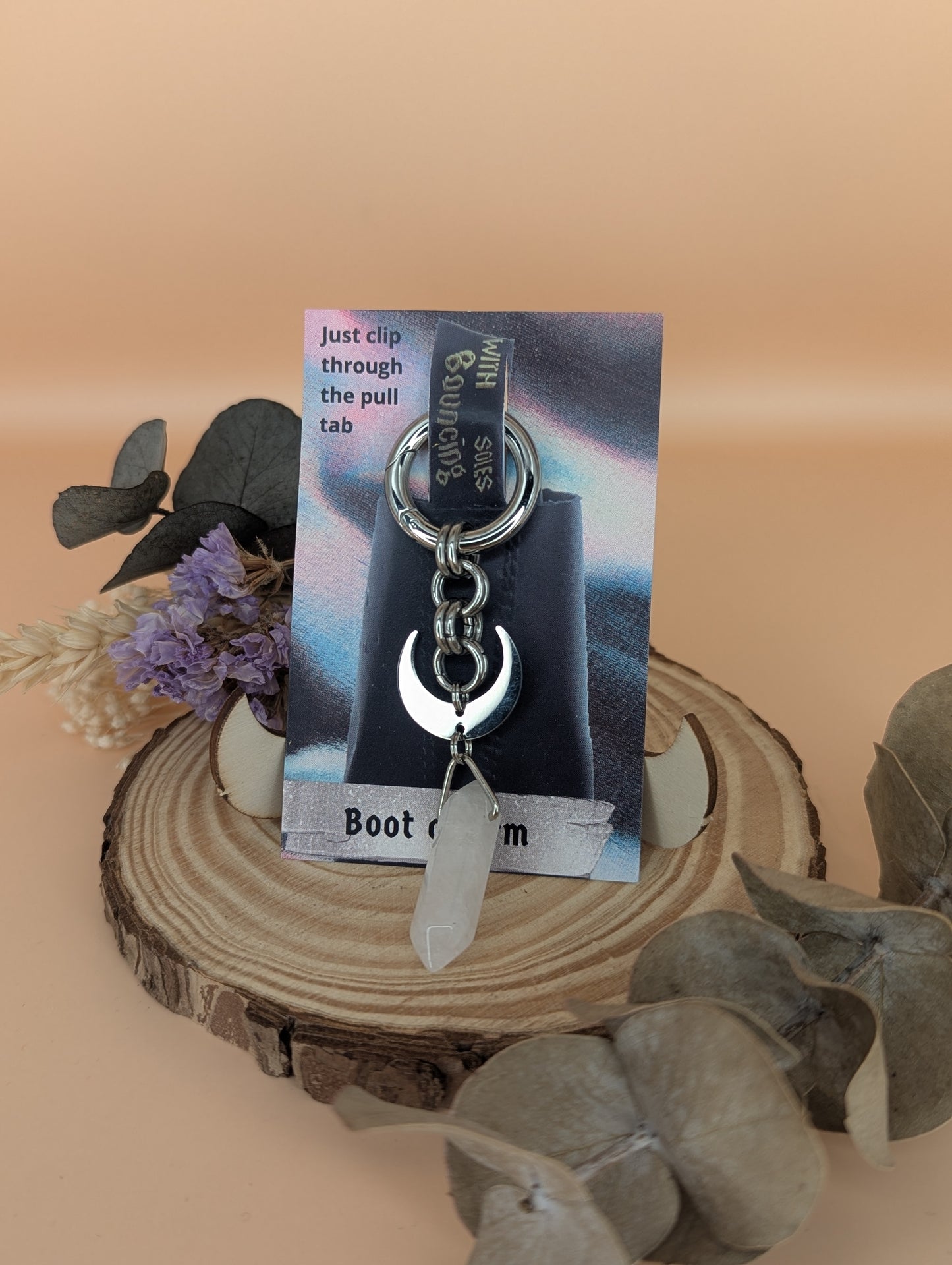 'WHITE LIGHTS' Boot Charm