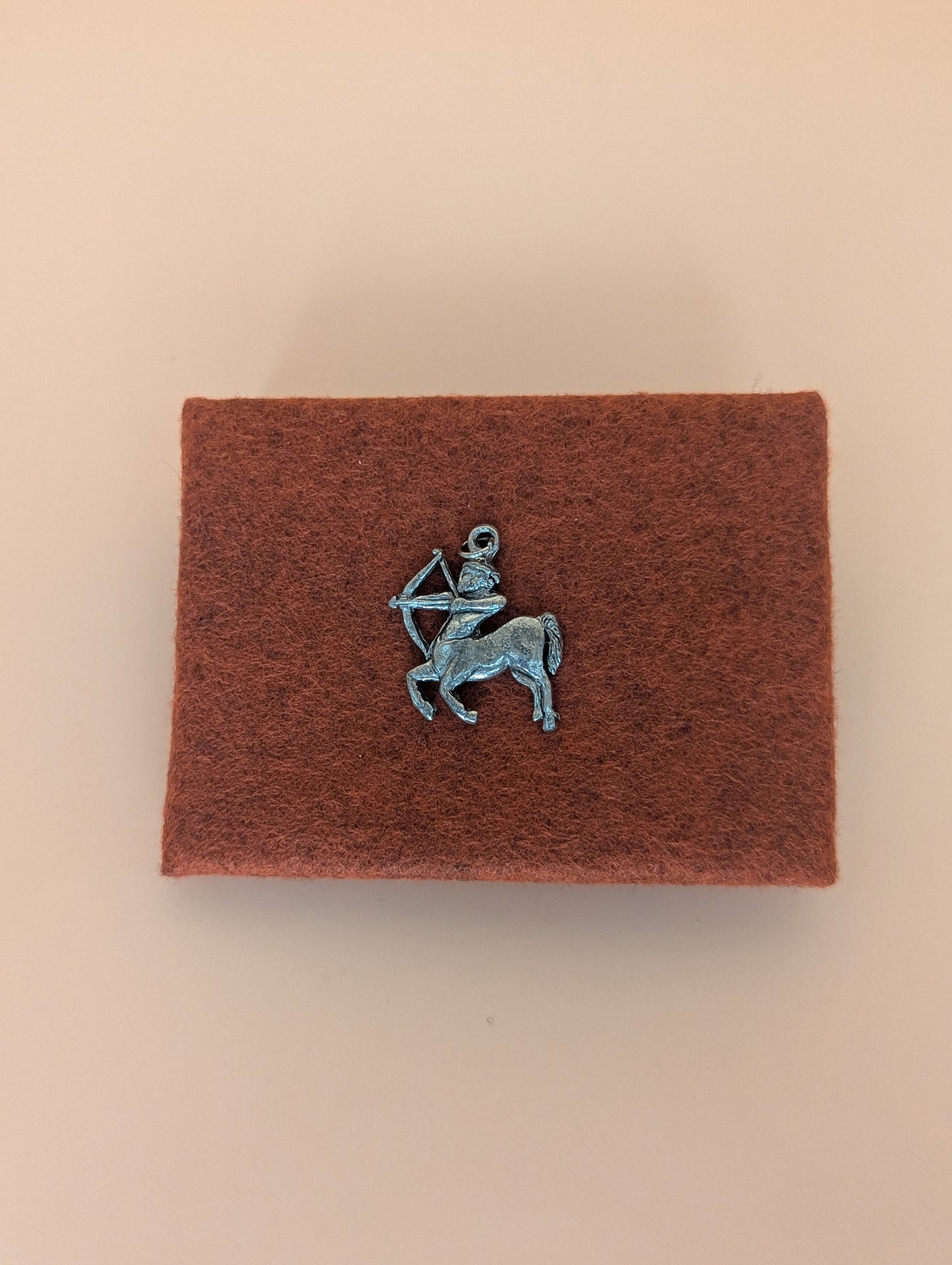 Pewter Sagittarius Charm
