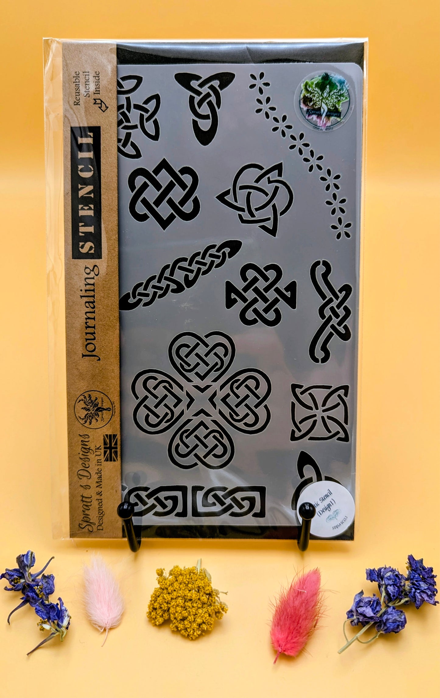 Celtic Viking Knots Stencil - Design 1