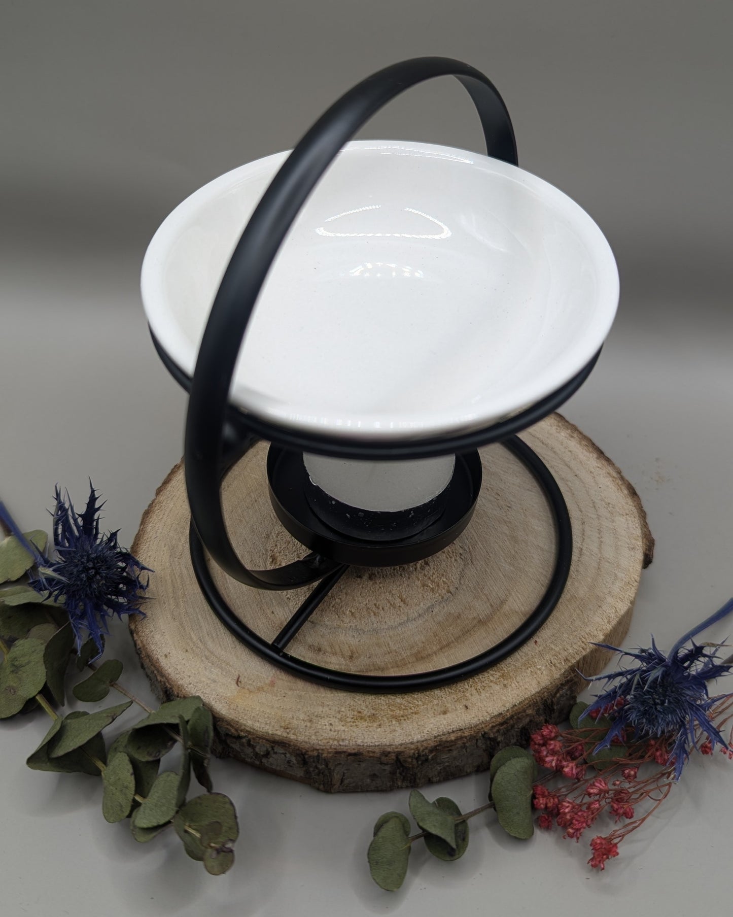 Ceramic & Metal Round Oil Burner