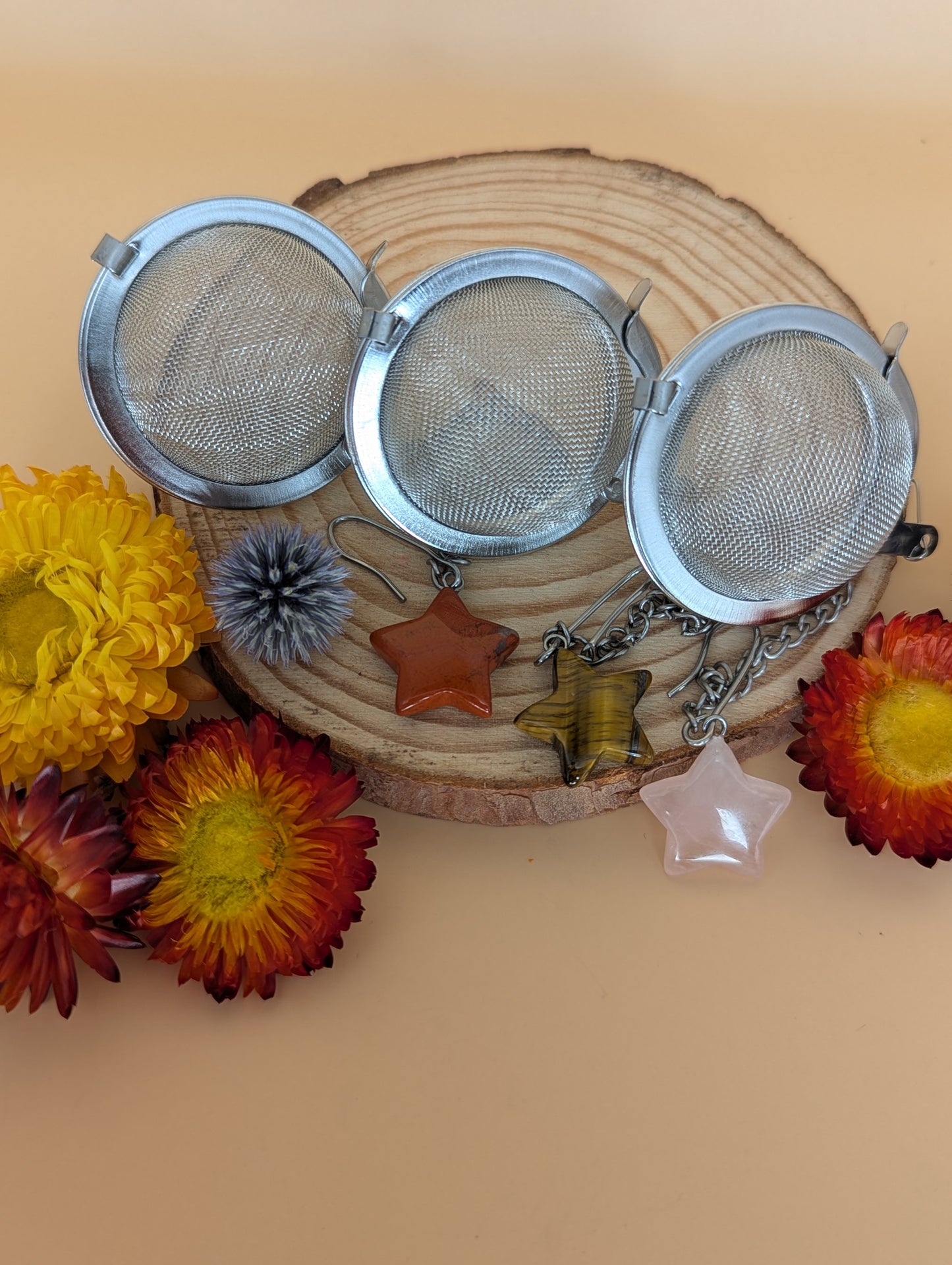 Crystal Star Tea Strainer