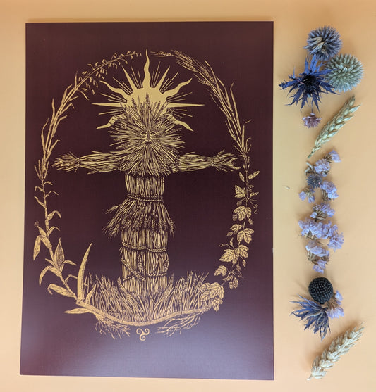 'John Barleycorn' Print by Katrin Blackwater