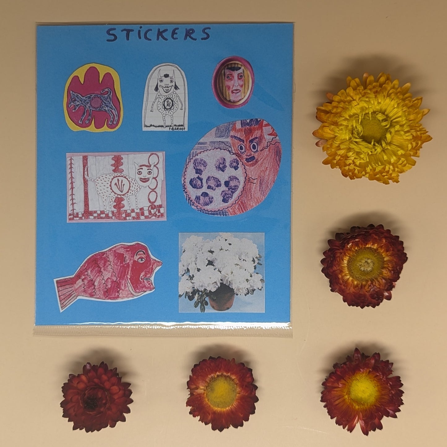 Sticker Sheet by Fiona Beveridge