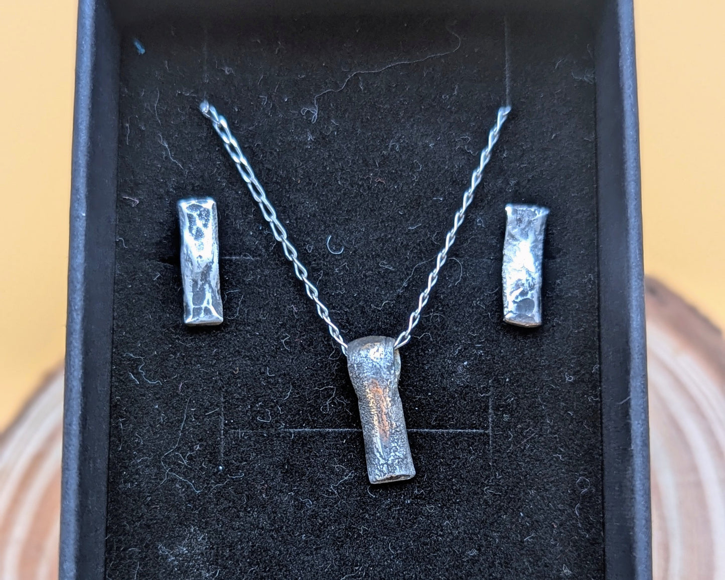 Silver Rectangle Set