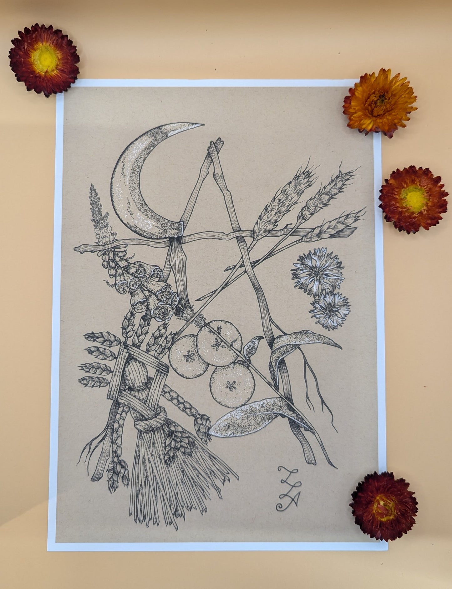 “Wild Harvest” Print by Laura Jeacock