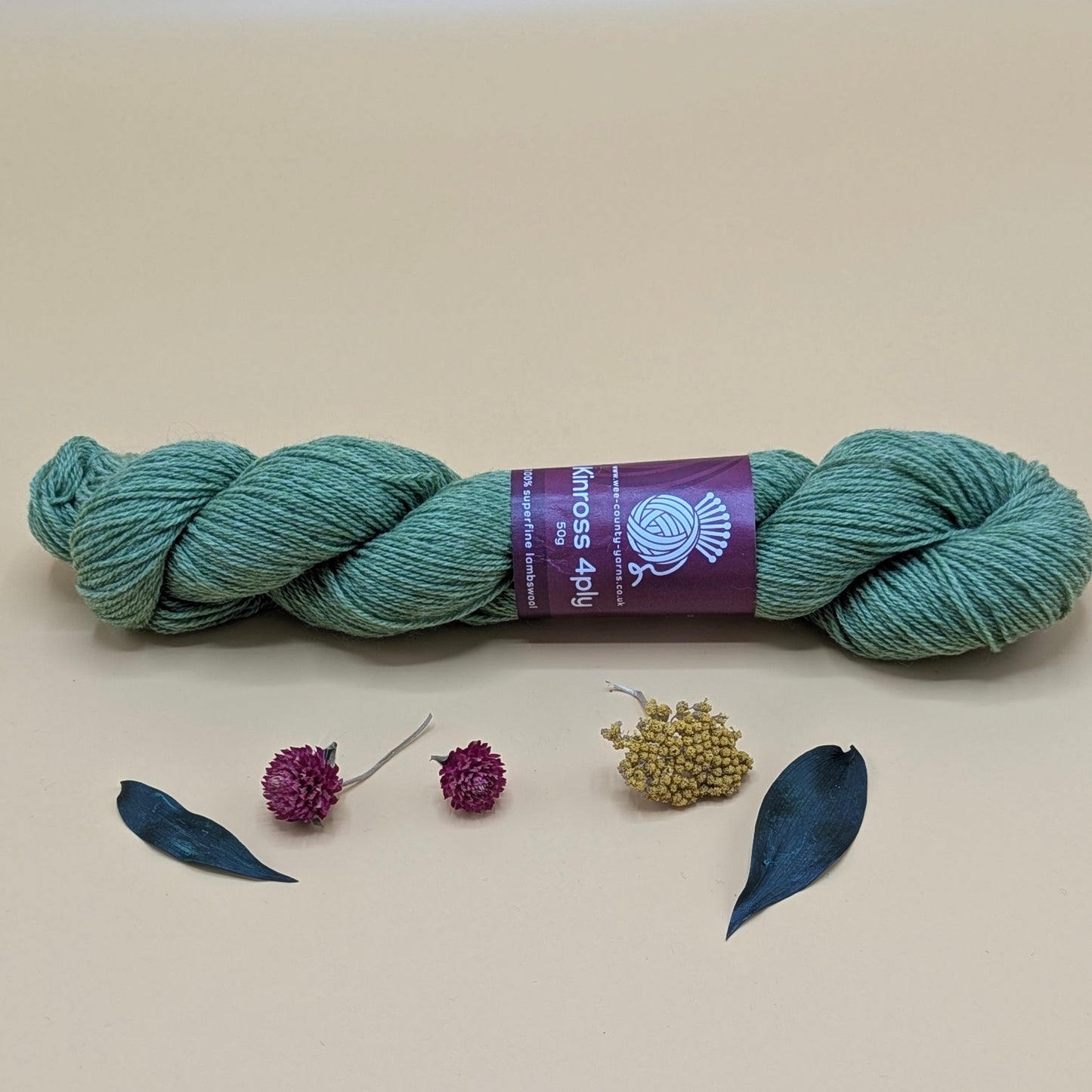 Kinross 4 Ply Yarn - Seaweed