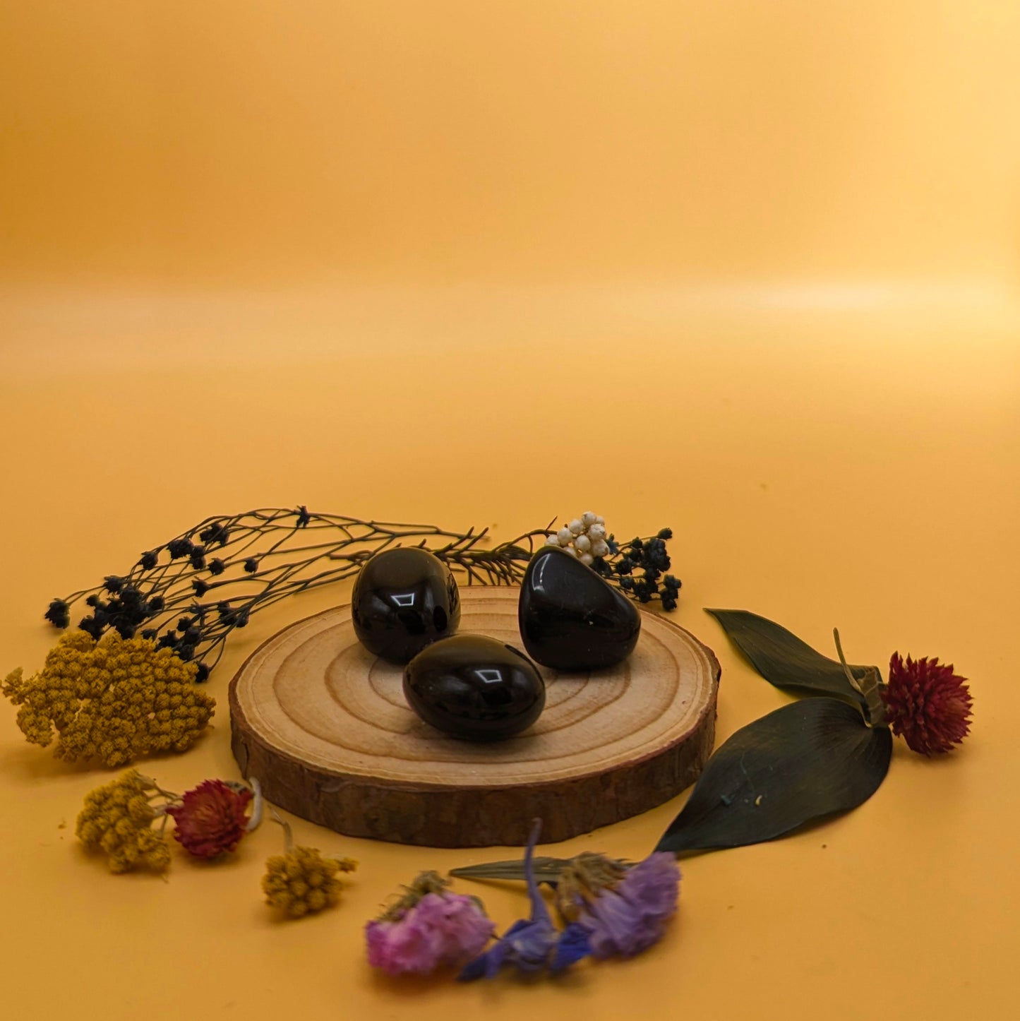 Black Obsidian Tumblestone