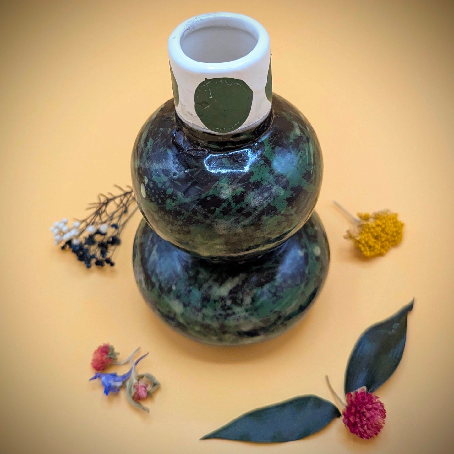 'Green Bubble' Vase by Ciara Veronica Dunne