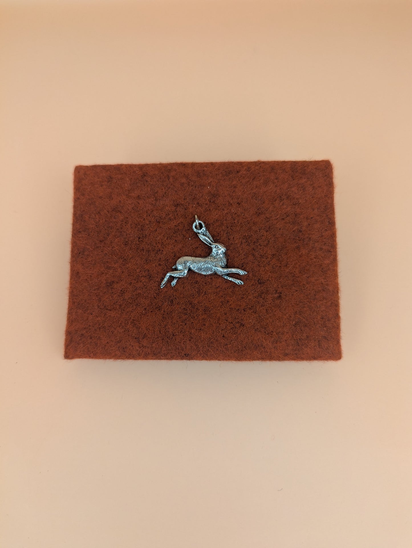 Pewter Hare Charm