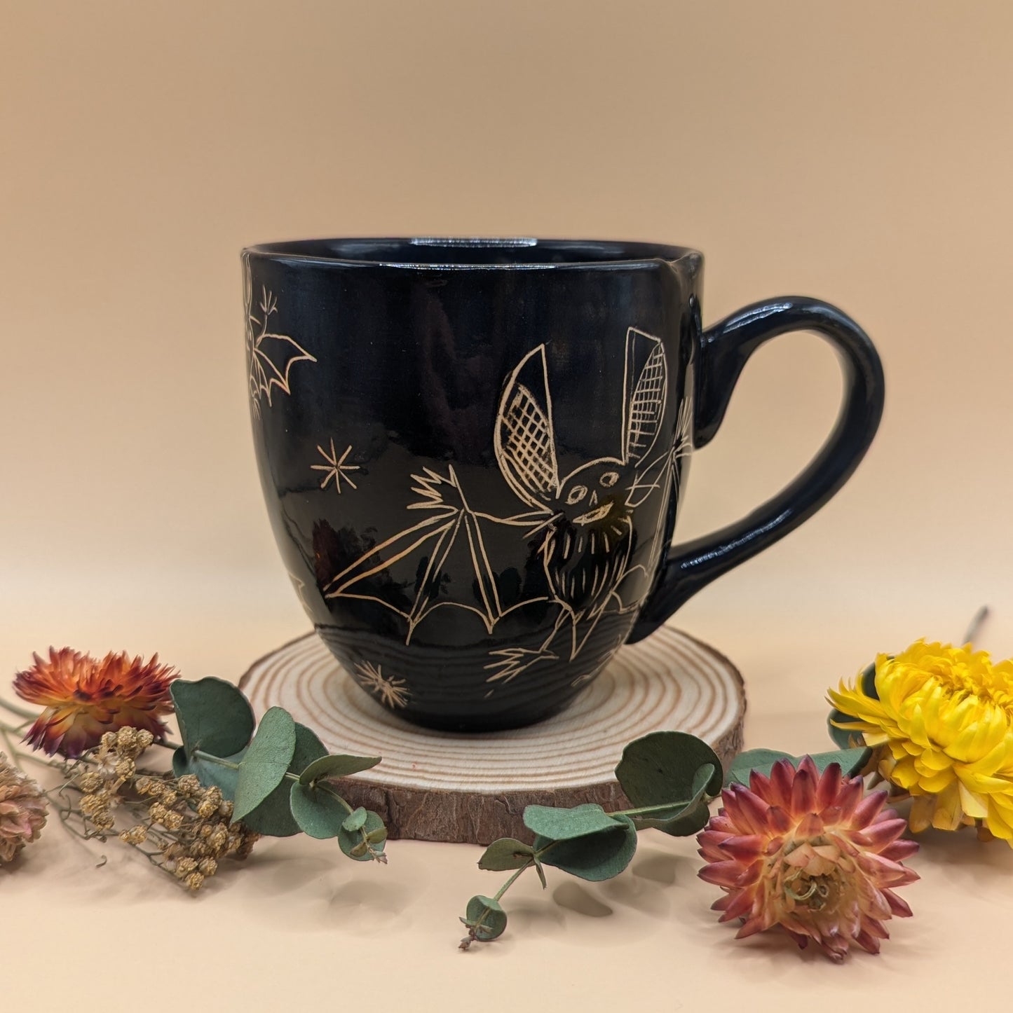 Ceramic *Flawed* Bat Mug by Ciara Veronica Dunne