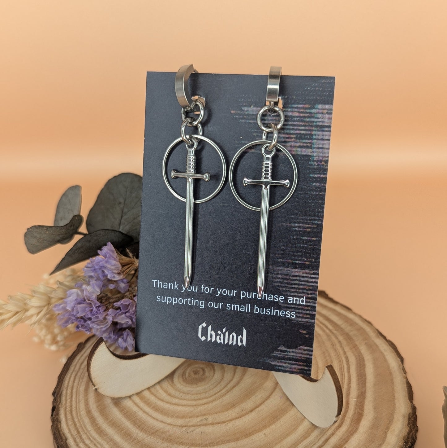 'KNIGHTS OF CYDONIA' Sword Earrings