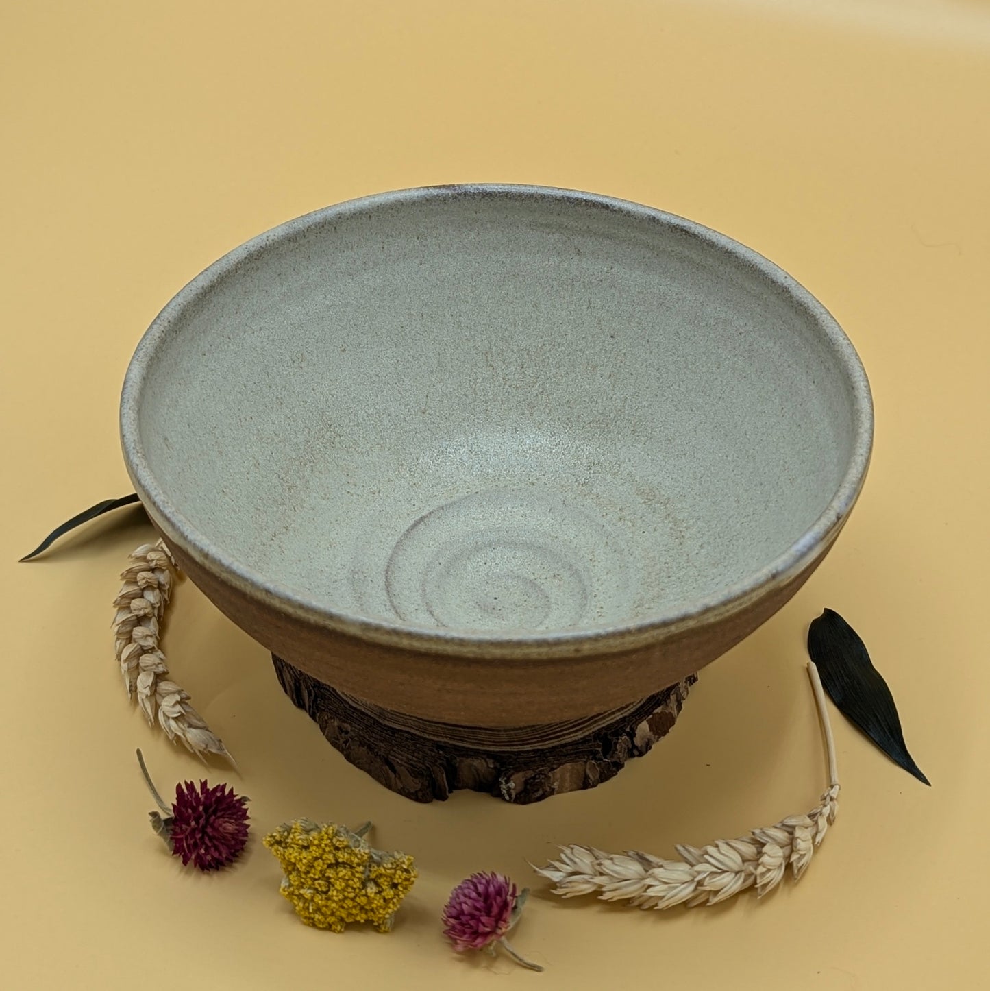 Ceramic Wood Fired Soup Bowl by Marìa Poyato