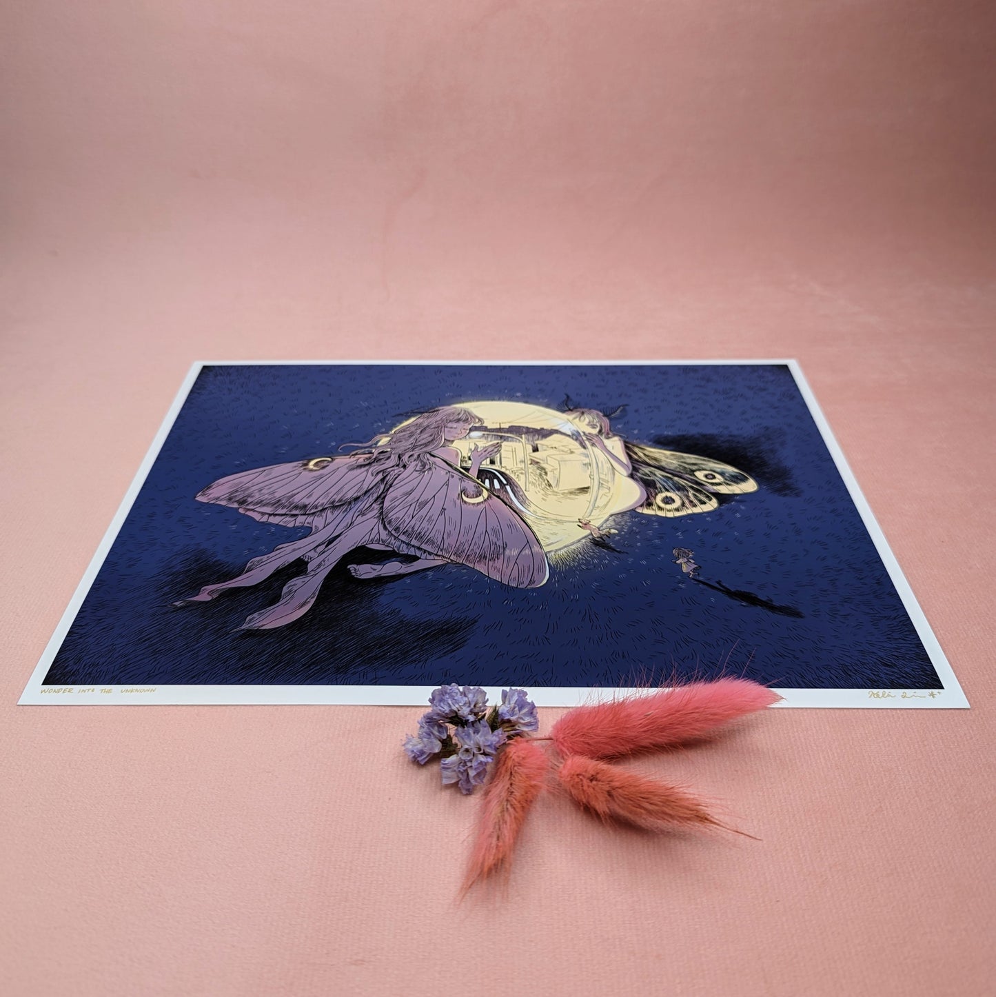 “Wonder into the Unknown” Print by Kalin Lin