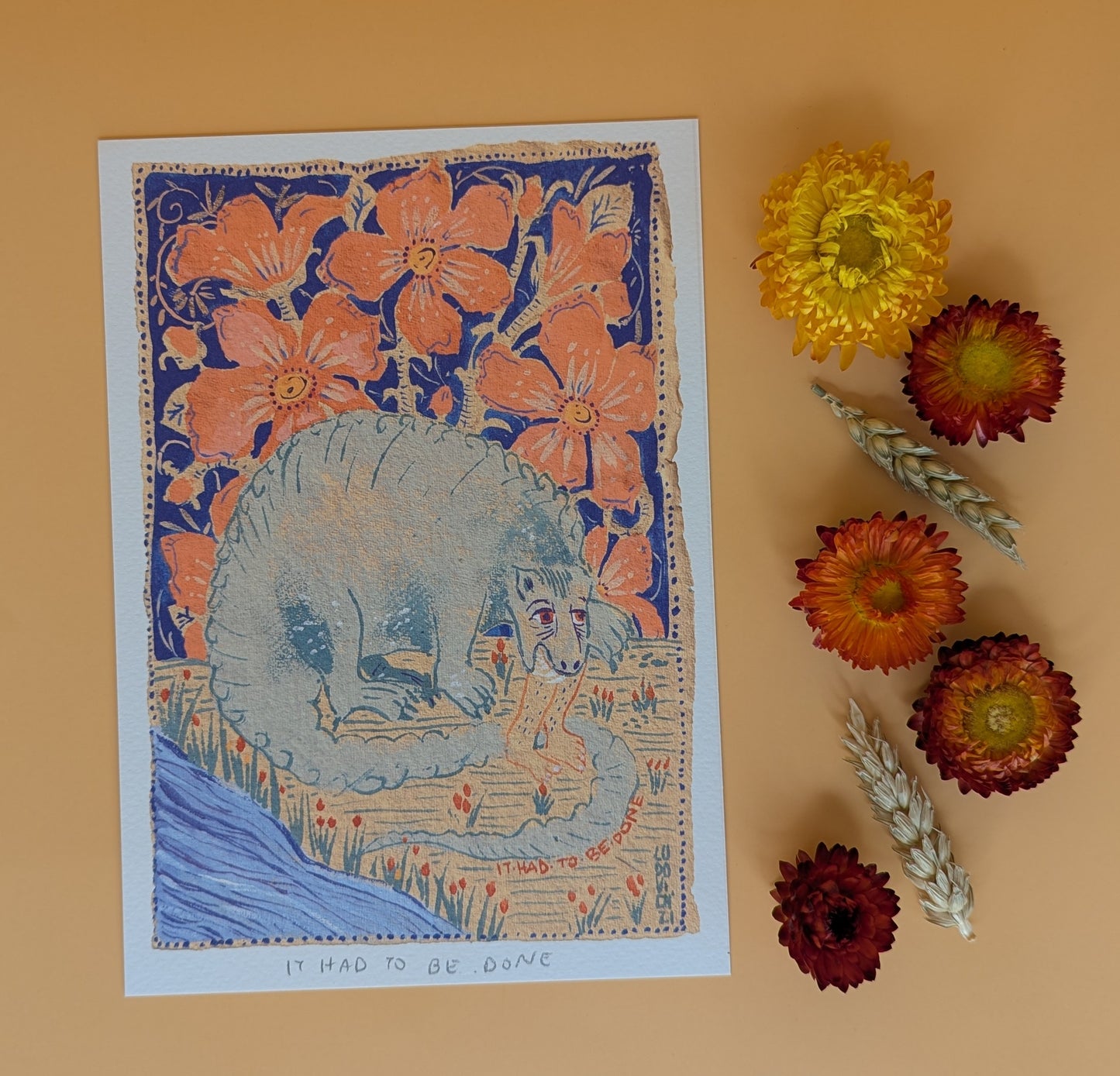 ‘It Had to Be Done’ Print by Ludovica Perosin