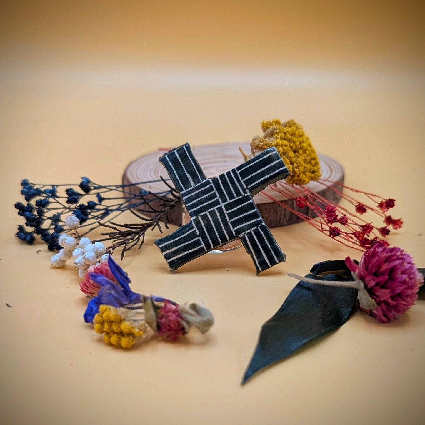 'Bridgid Cross' Brooch by Ciara Veronica Dunne