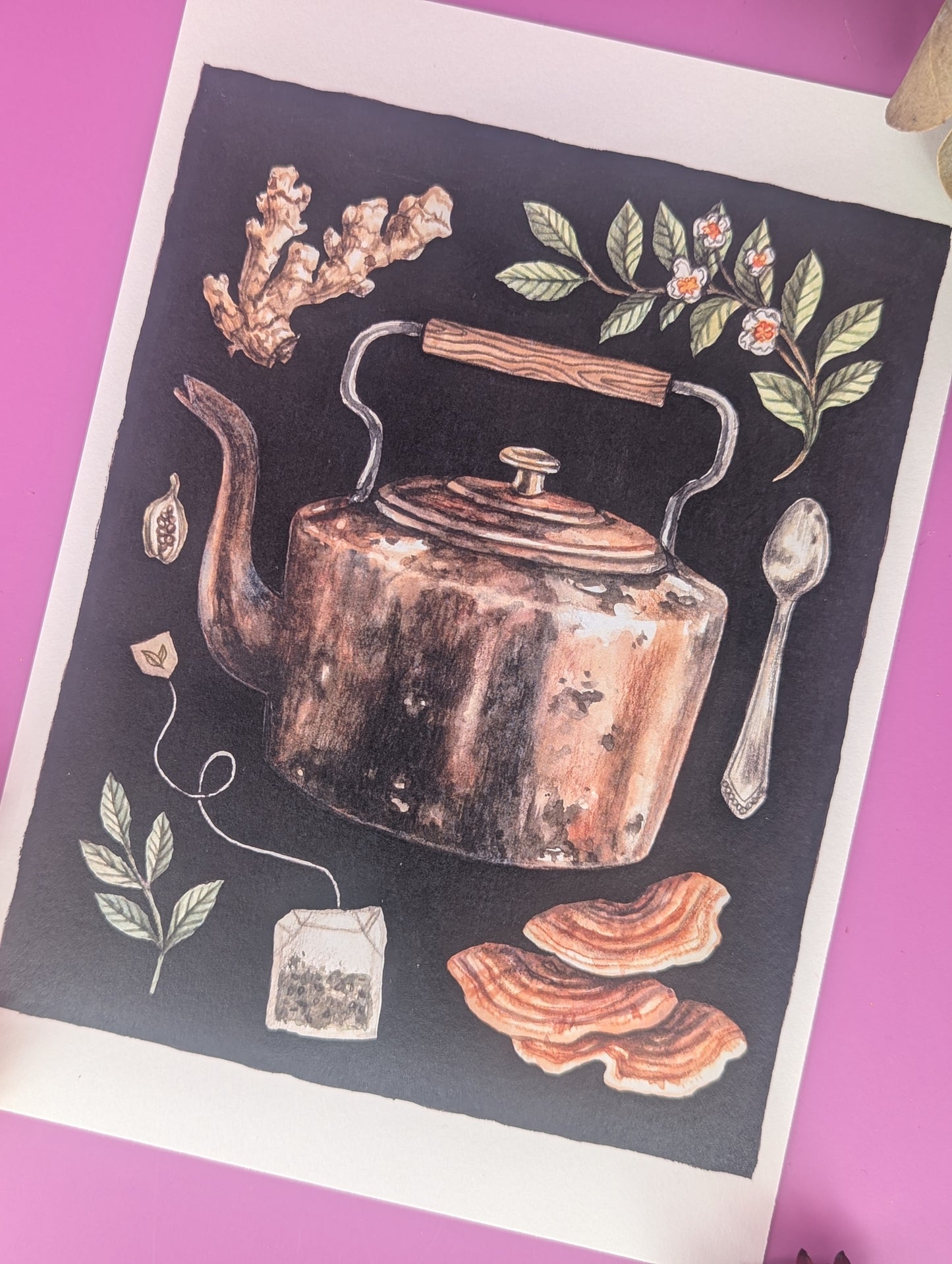 'Tea Time' Print by Ellena Dallas