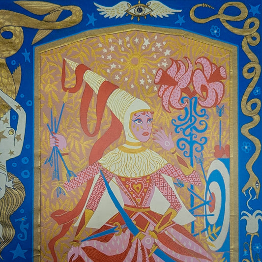 "Daydreaming Archer" Print by Theo Cleary