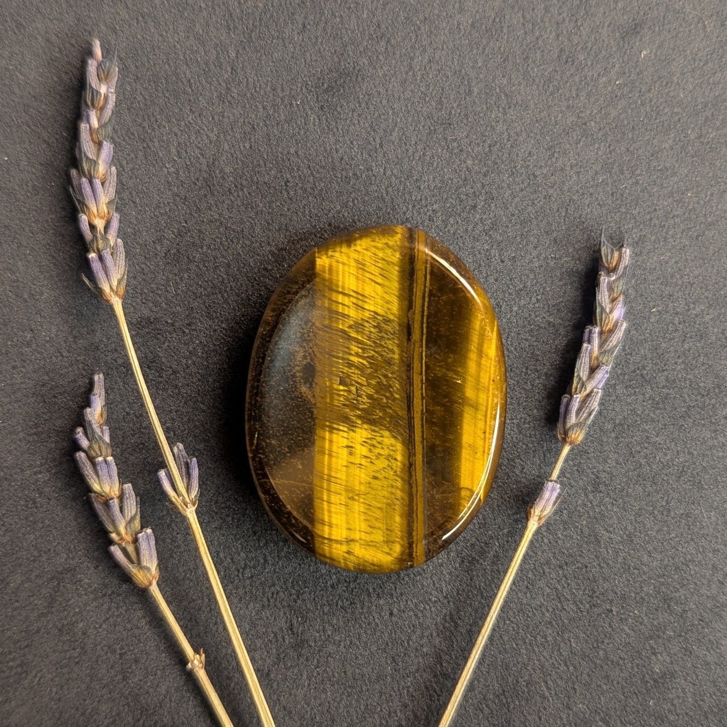 Golden Tiger's Eye Worry Stone