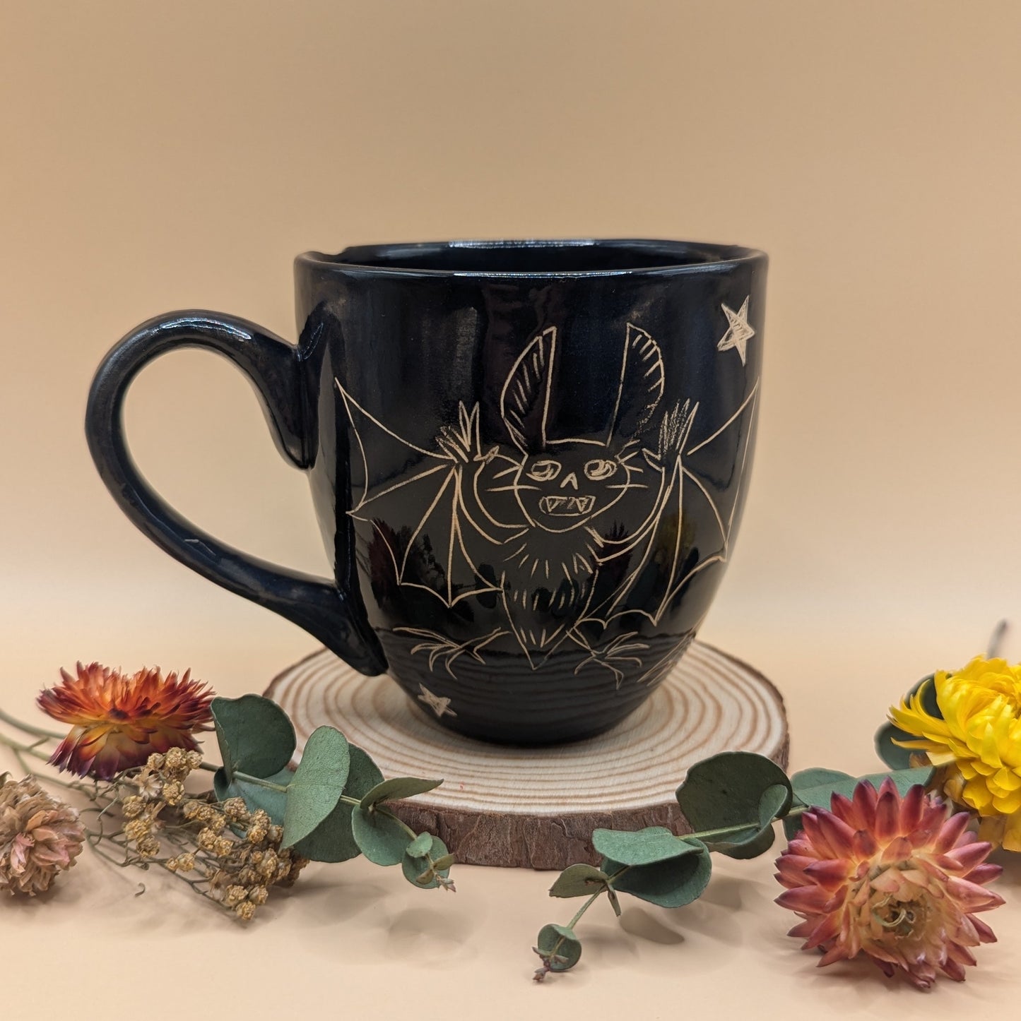 Ceramic *Flawed* Bat Mug by Ciara Veronica Dunne
