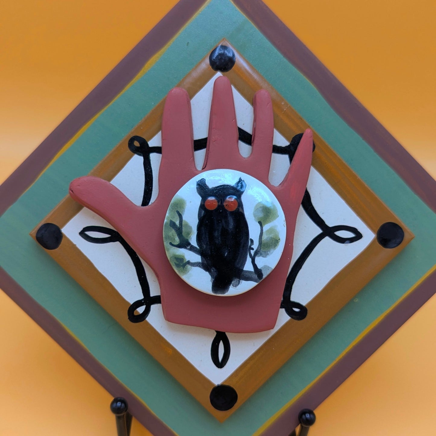 "Safety for Home" Ceramic Tile by Ciara Veronica Dunne