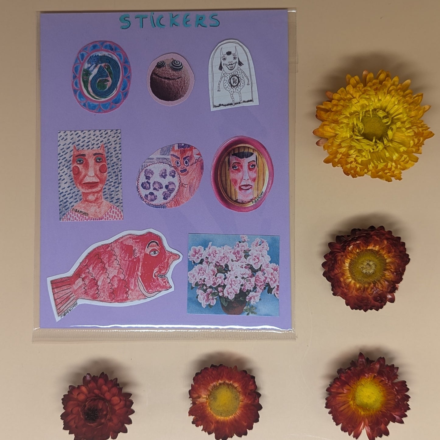 Sticker Sheet by Fiona Beveridge