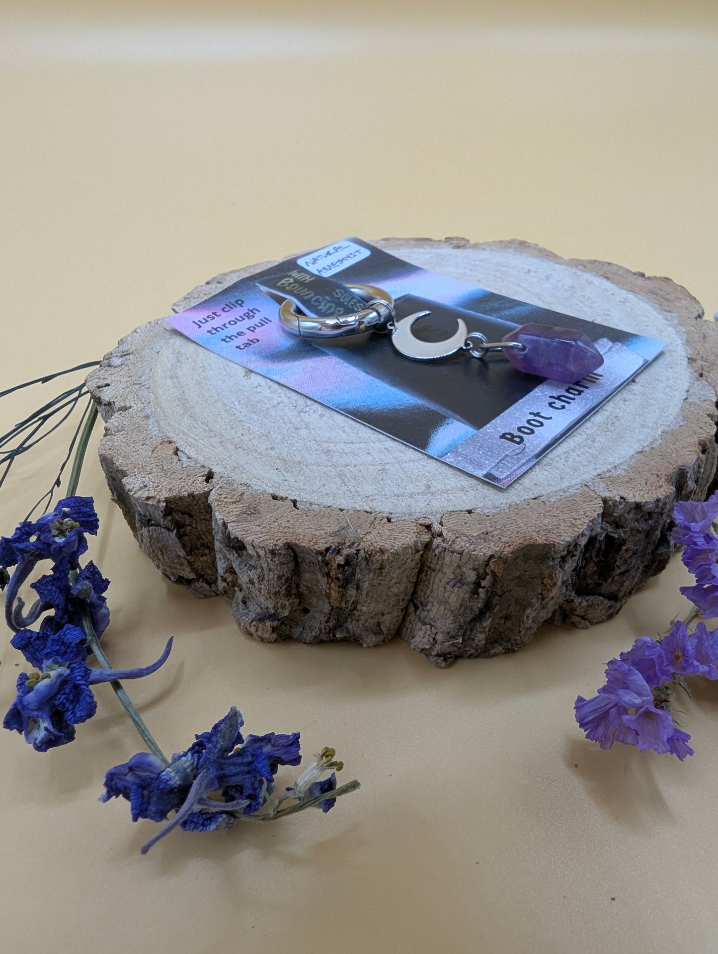 'INTO THE FUTURE' Boot Charm