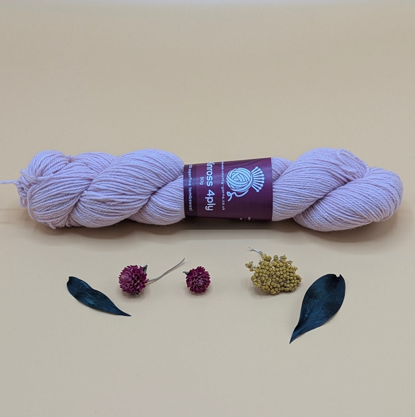 Kinross 4 Ply Yarn - Seashell