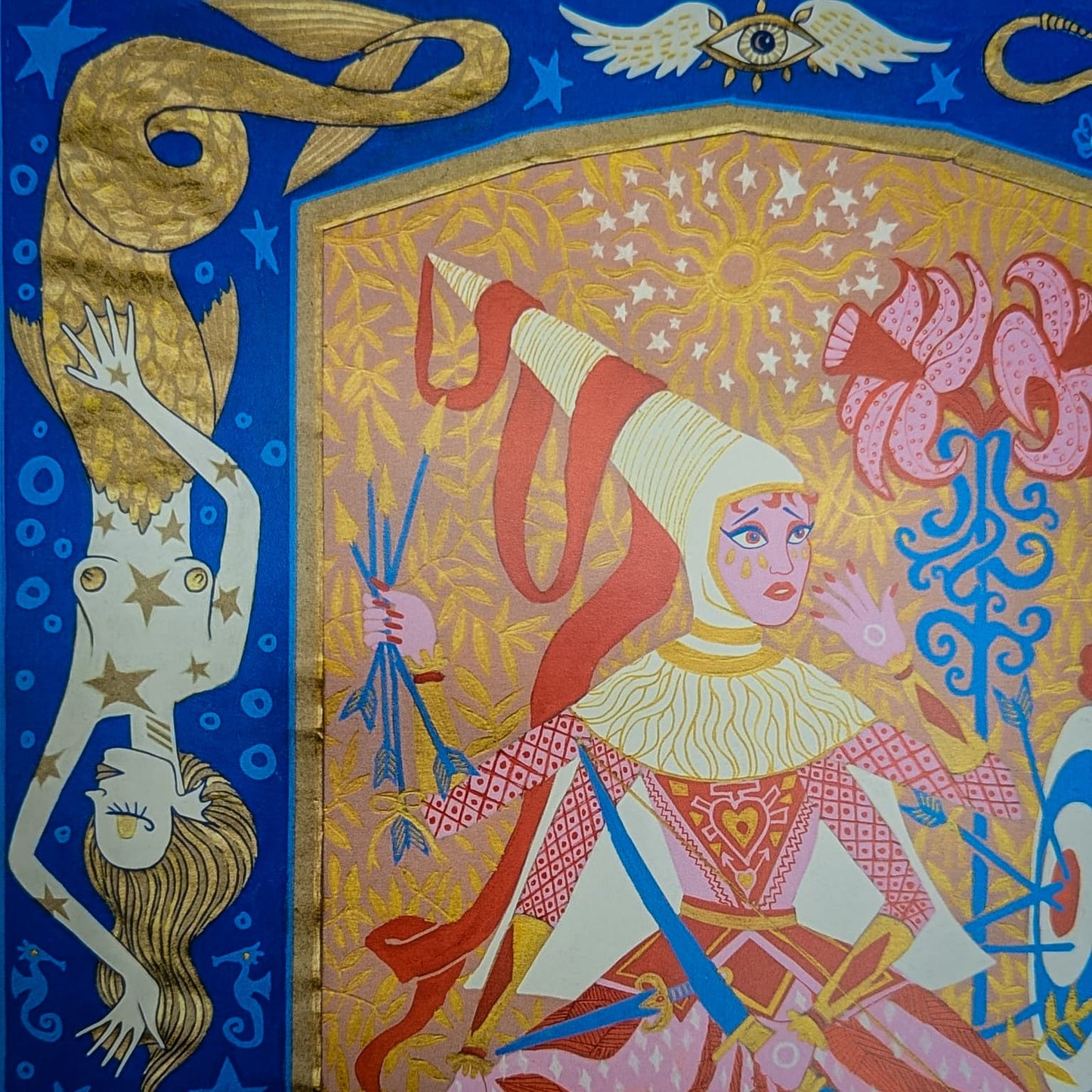"Daydreaming Archer" Print by Theo Cleary