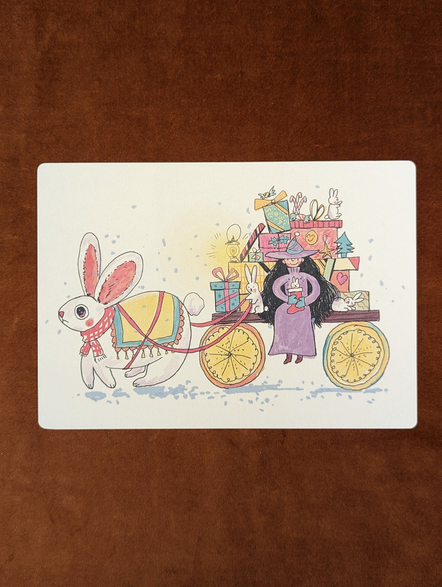 “Witch Christmas” Print by Yachen Zhou