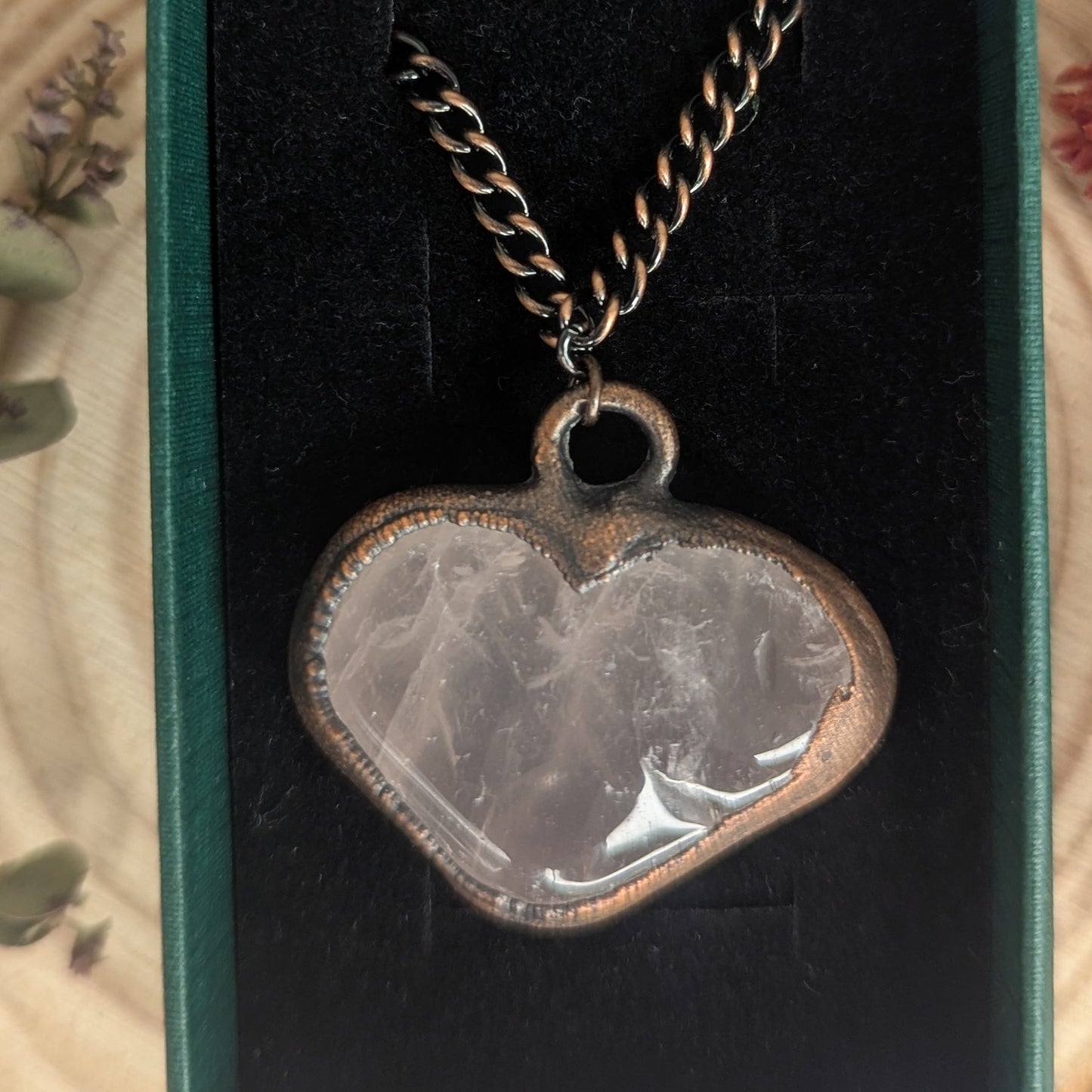 "Mabel" Rose Quartz Pendant