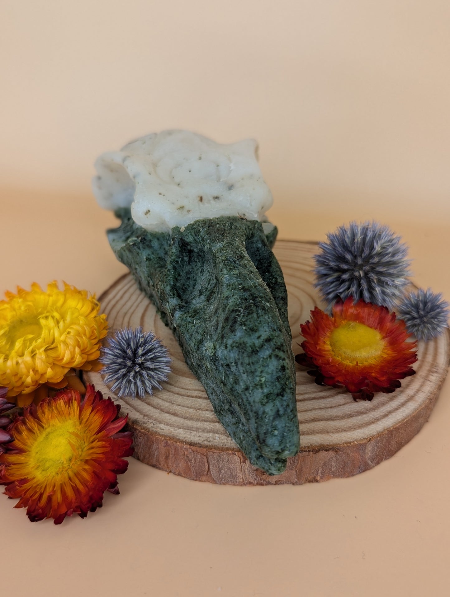 Crow Skull Shower Bar - 'Sea Hag'