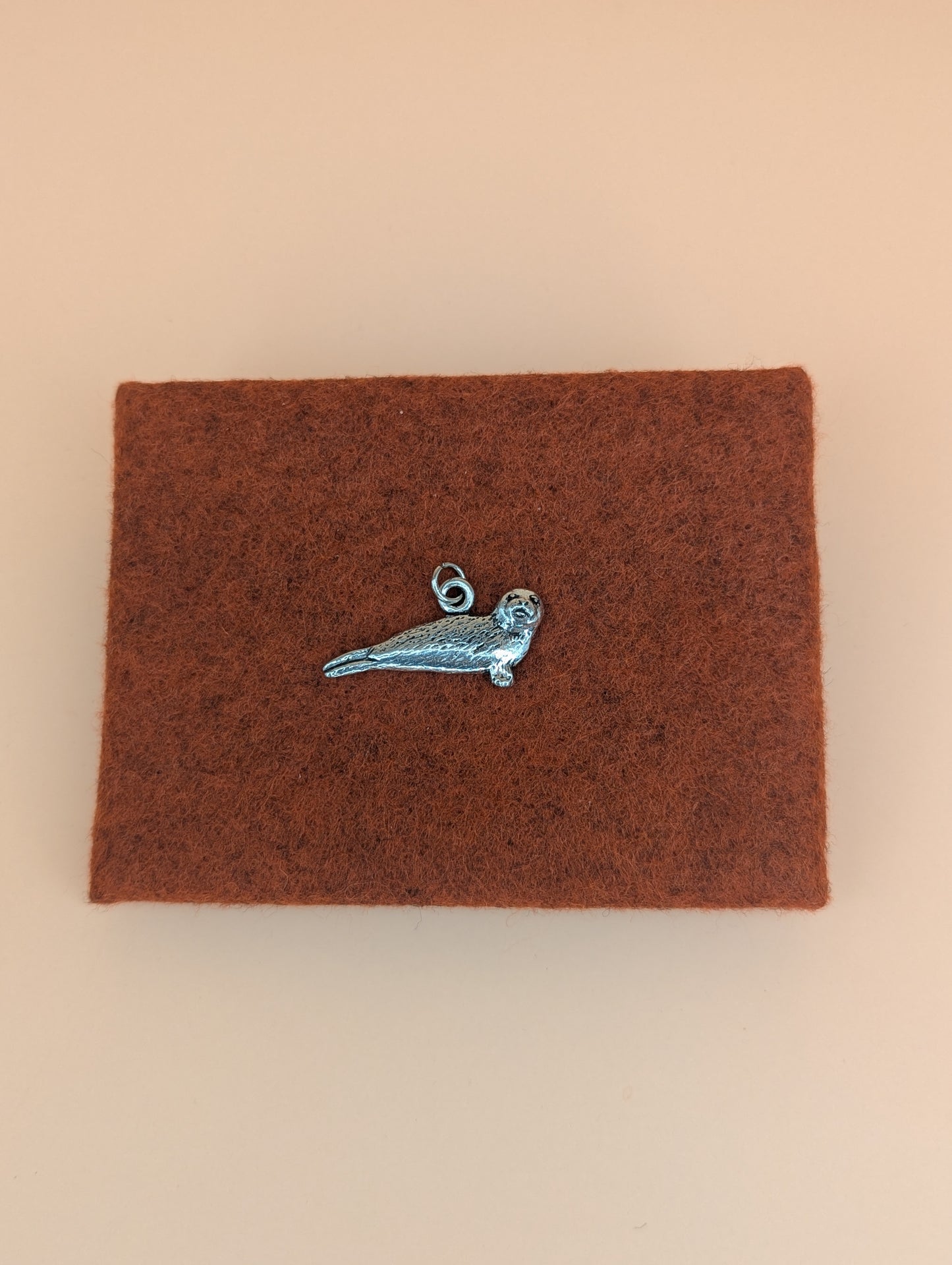 Pewter Seal Charm
