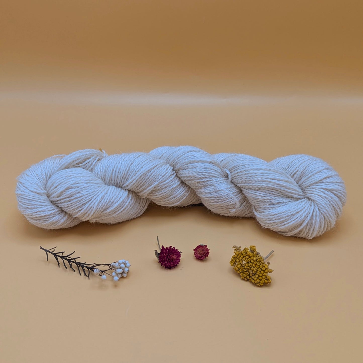 Undyed Yarn - Jacob Wool - 4ply/Fingering Weight